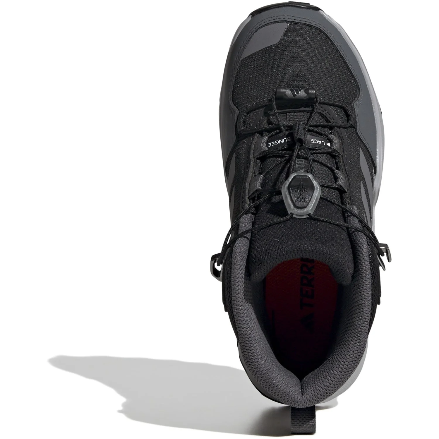 adidas Originals Core Black/Grey Four/Grey Six Terrex Ax4R Mid Sl K Shoe - Image 6