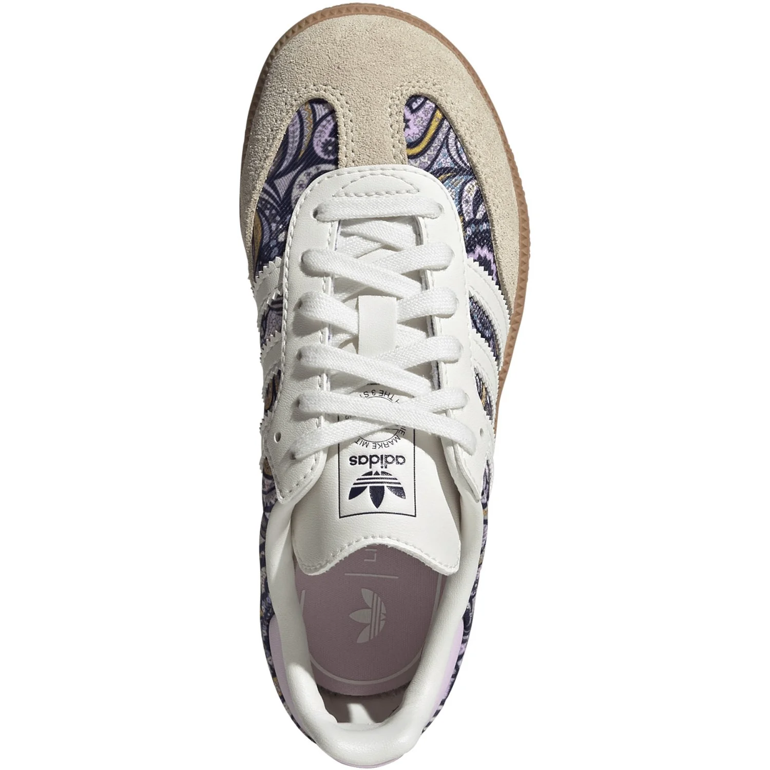 adidas Originals Core White Orchid Fusion Gum 2 Samba Og C Sneakers - Image 10