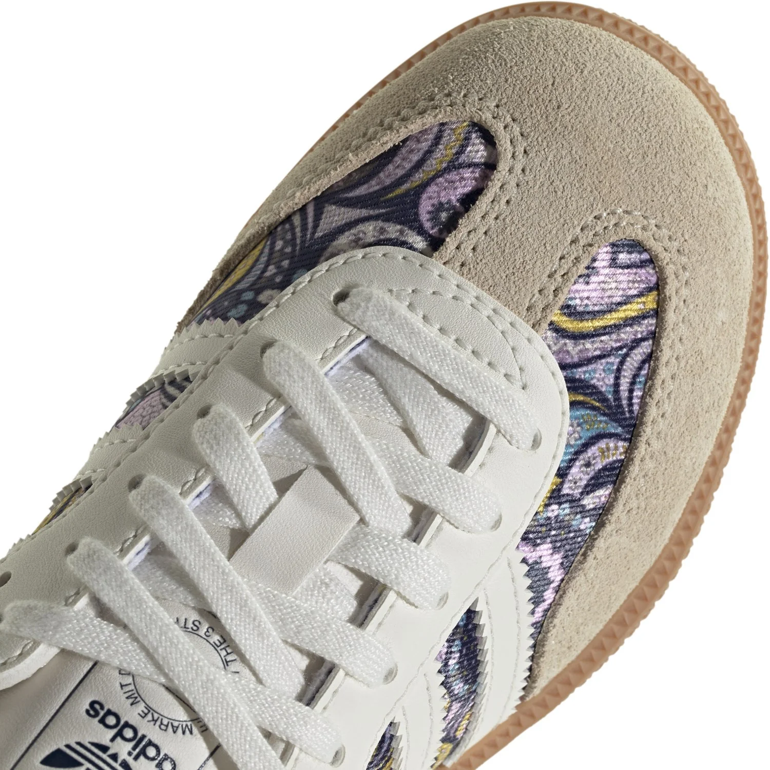adidas Originals Core White Orchid Fusion Gum 2 Samba Og C Sneakers - Image 4