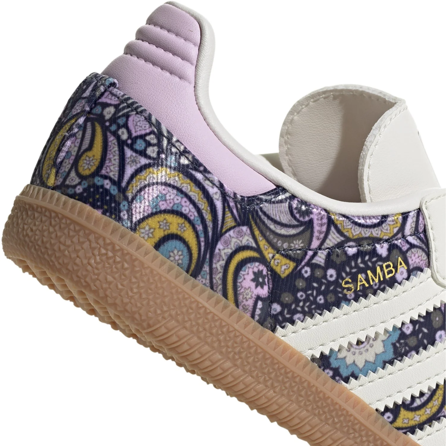 adidas Originals Core White Orchid Fusion Gum 2 Samba Og C Sneakers - Image 5