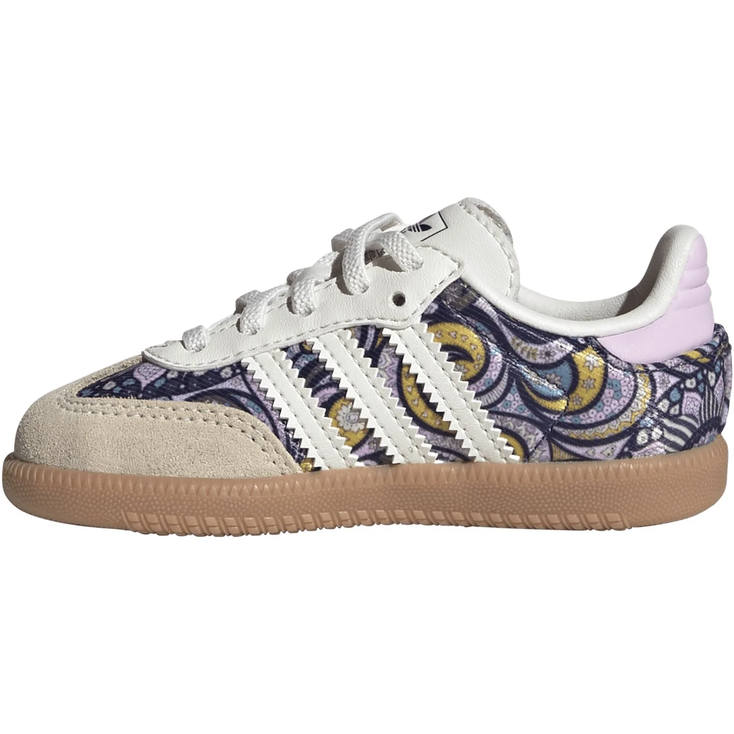 adidas Originals Core White Orchid Fusion Gum 2 Samba Og Cf El I Sneakers - Image 7