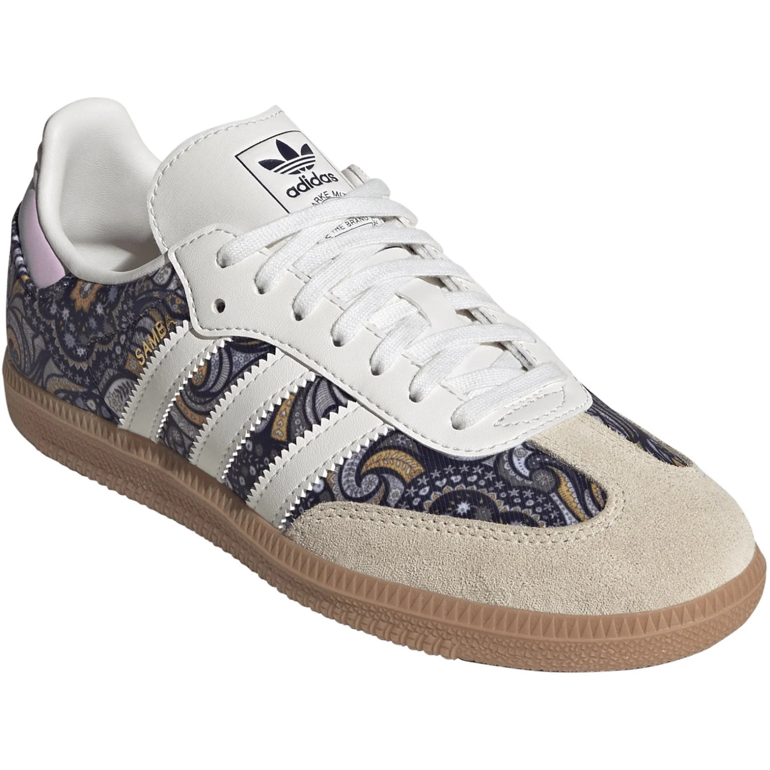 adidas Originals Core White Orchid Fusion Gum 2 Samba Og J Sneakers - Image 2