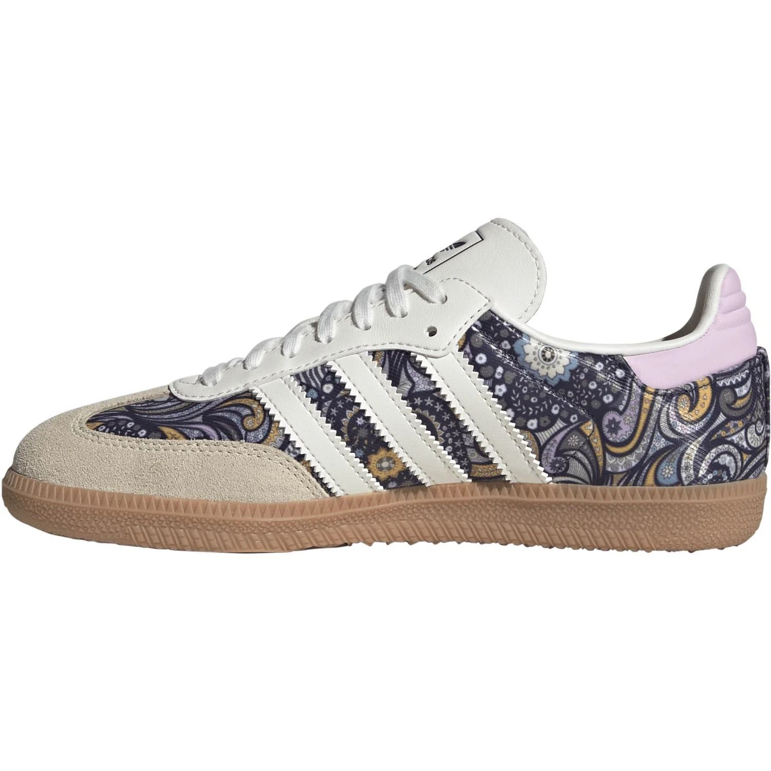 adidas Originals Core White Orchid Fusion Gum 2 Samba Og J Sneakers - Image 7
