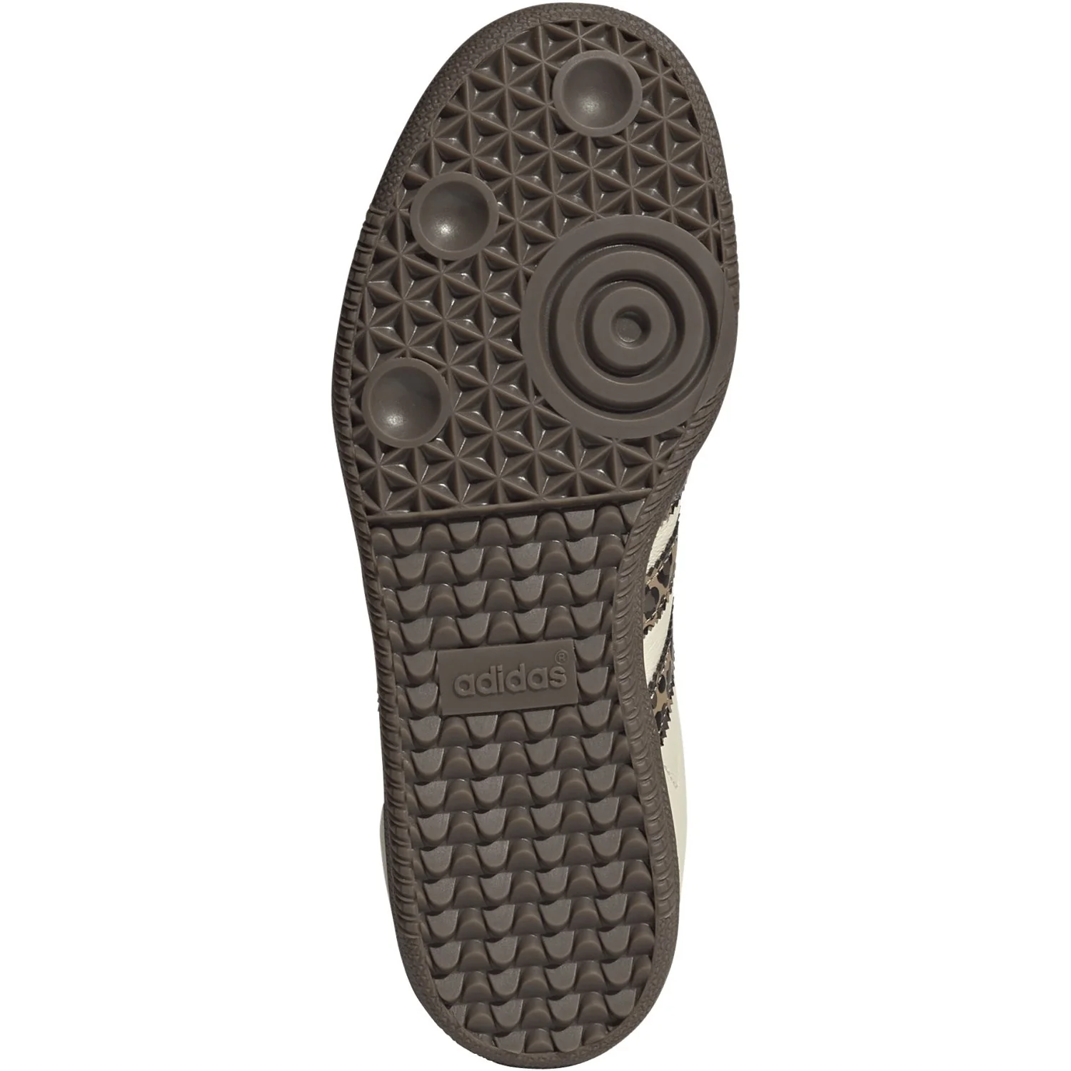 adidas Originals Cream White/Core Black/Sand Strata Samba Og J Sneakers - Image 10
