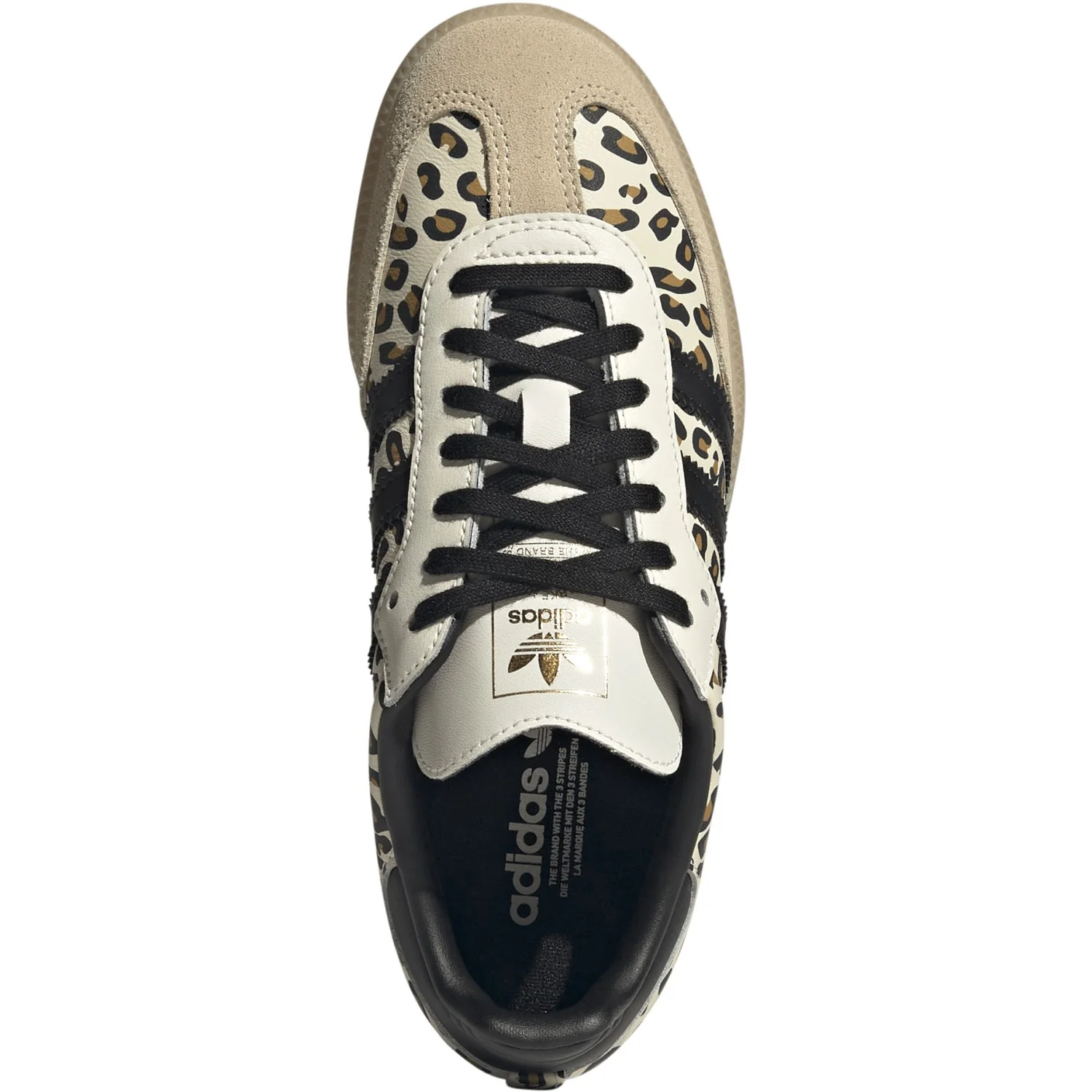 adidas Originals Cream White/Sand Strata/Gum 3 Samba Og J Sneakers - Image 9