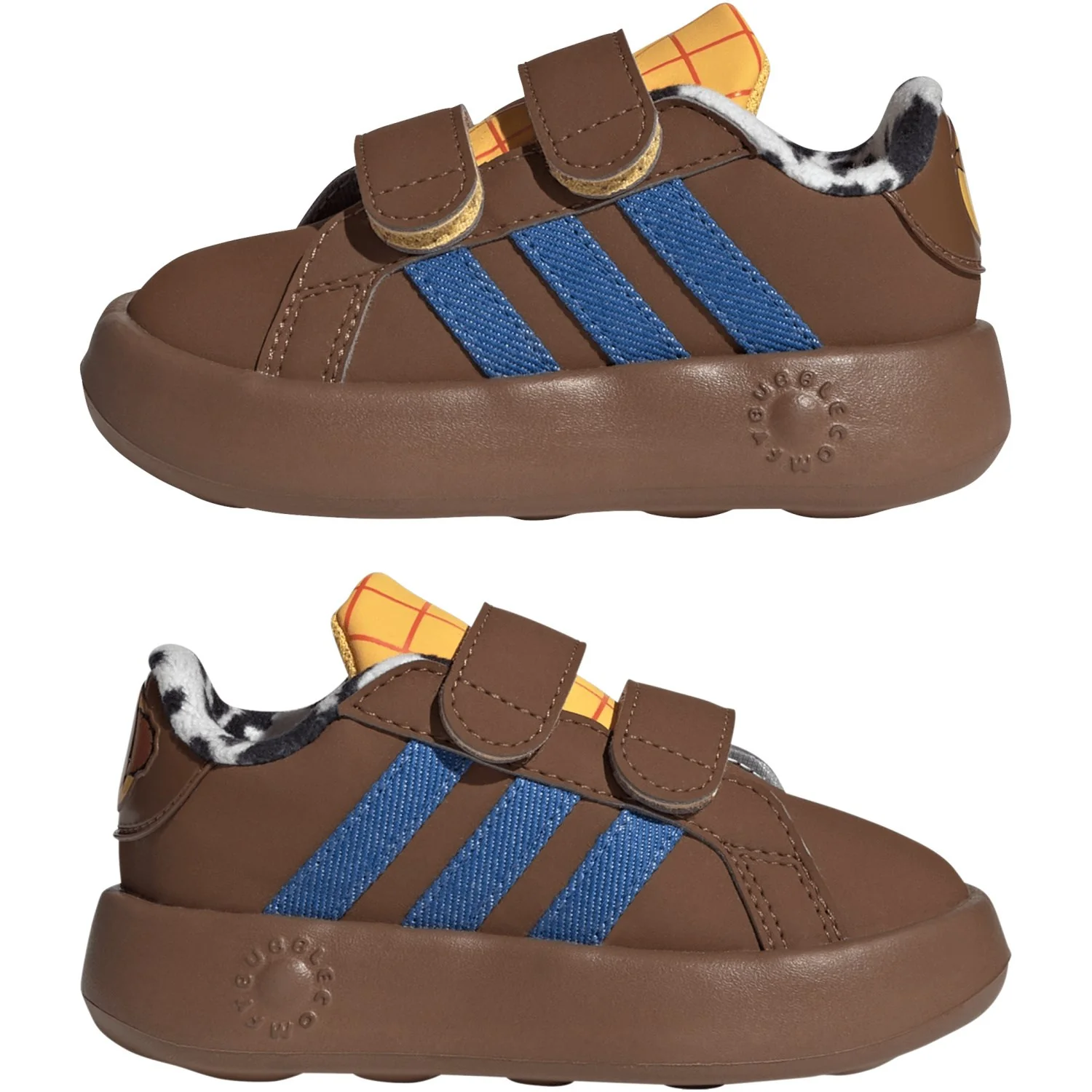 adidas Originals Dust Rust/Bright Royal/Solar Gold Grand Court Toystory Cf I Sneakers - Image 5