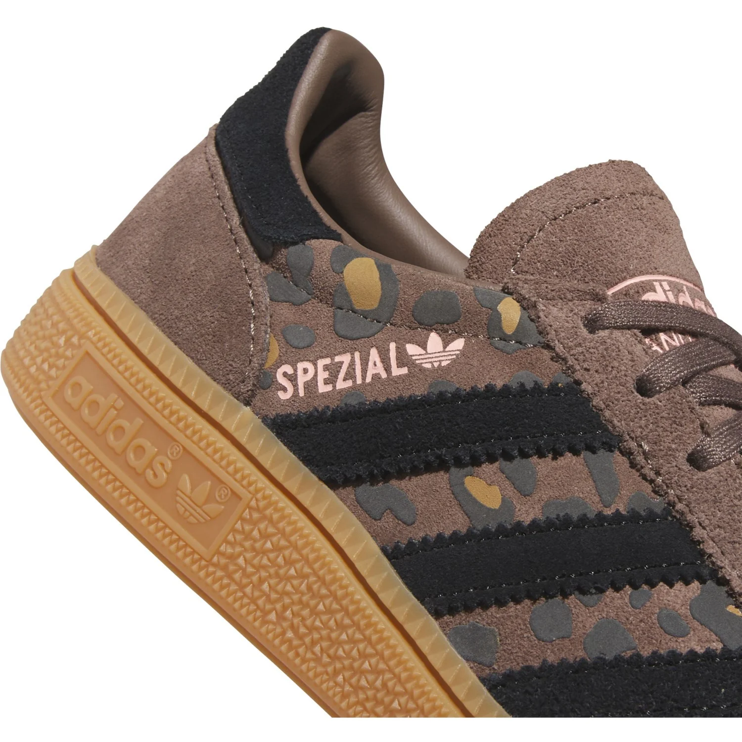 adidas Originals Earth Strata Core Black Glow Pink Handball Spezial J Sneakers - Image 4