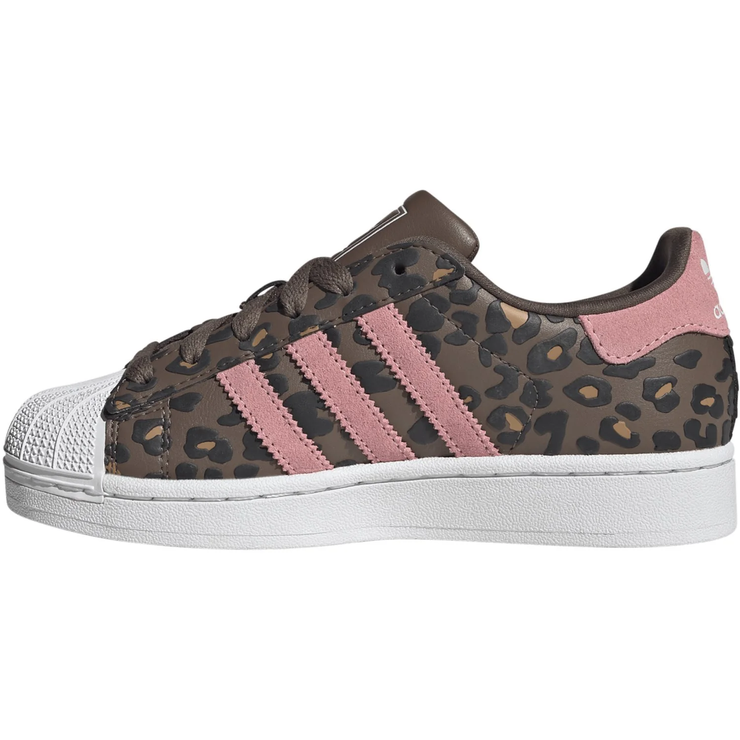 adidas Originals Earth Strata Glow Pink Core Black Superstar Ii J Sneakers - Image 5