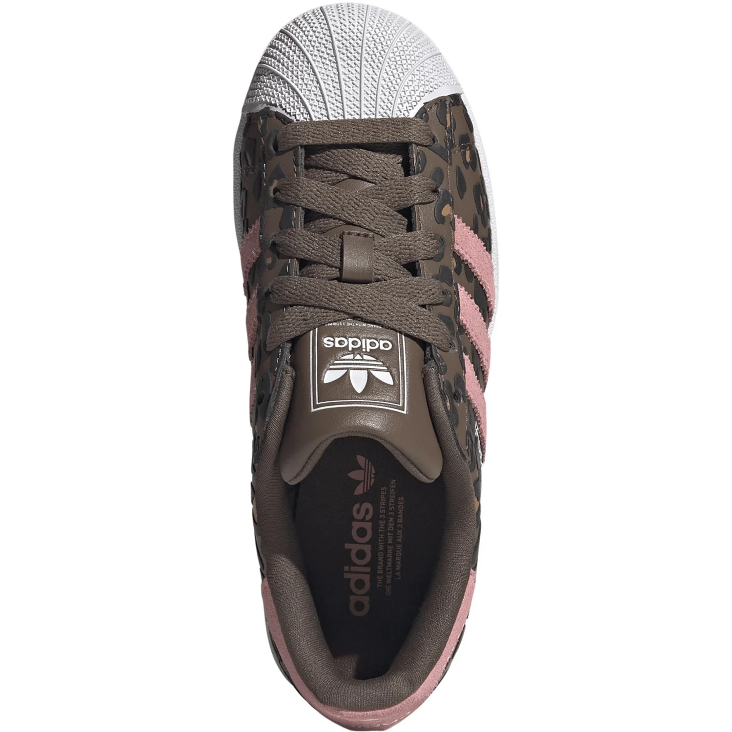 adidas Originals Earth Strata Glow Pink Core Black Superstar Ii J Sneakers - Image 7