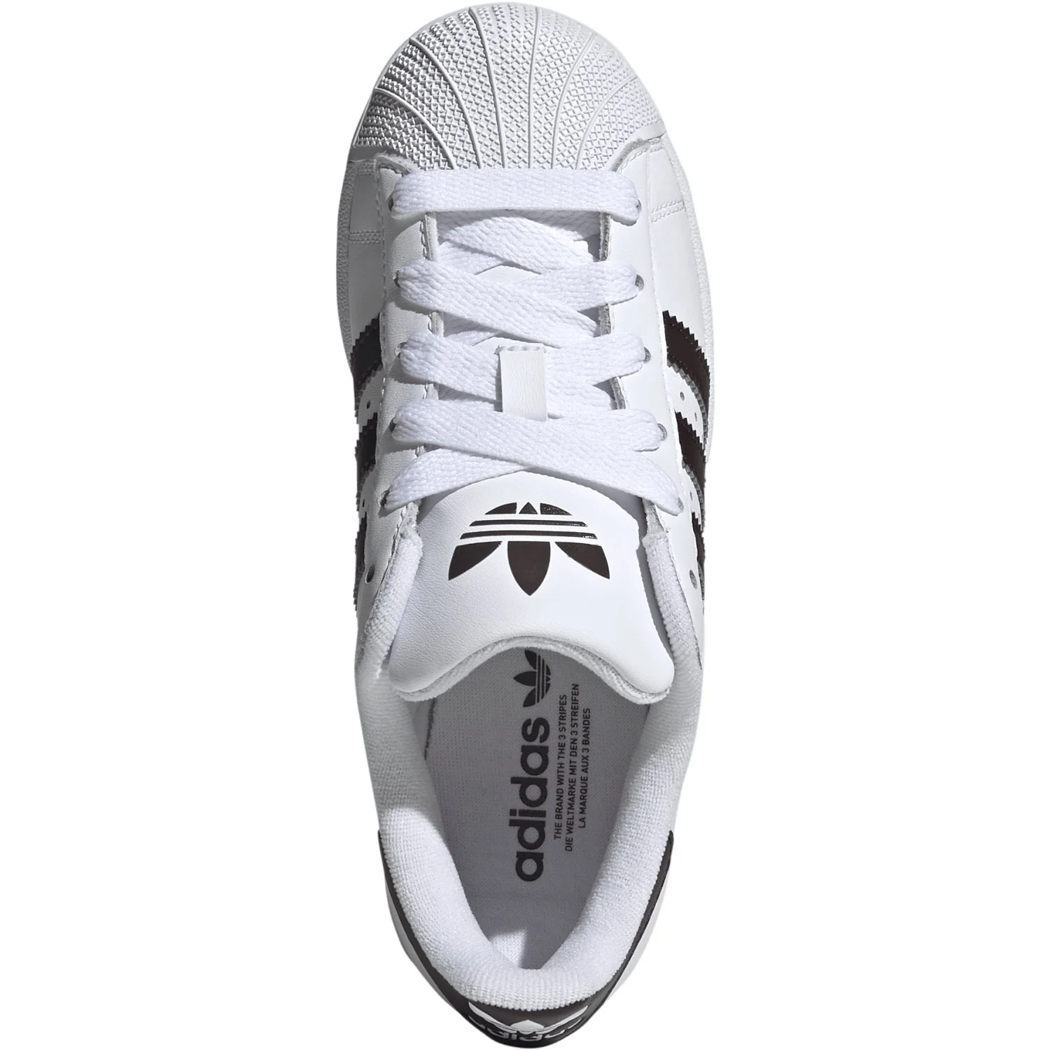 adidas Originals Ftwr White/Aurora Coffee/Ftwr White Superstar Ii J Sneakers - Image 9