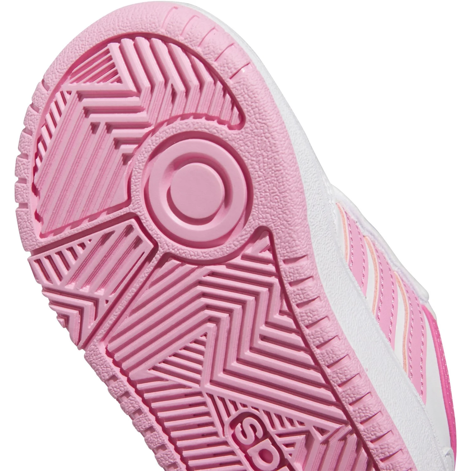 adidas Originals Ftwr White/Bliss Pink/Pulse Magenta Hoops 3.0 Cf I Sneakers - Image 4