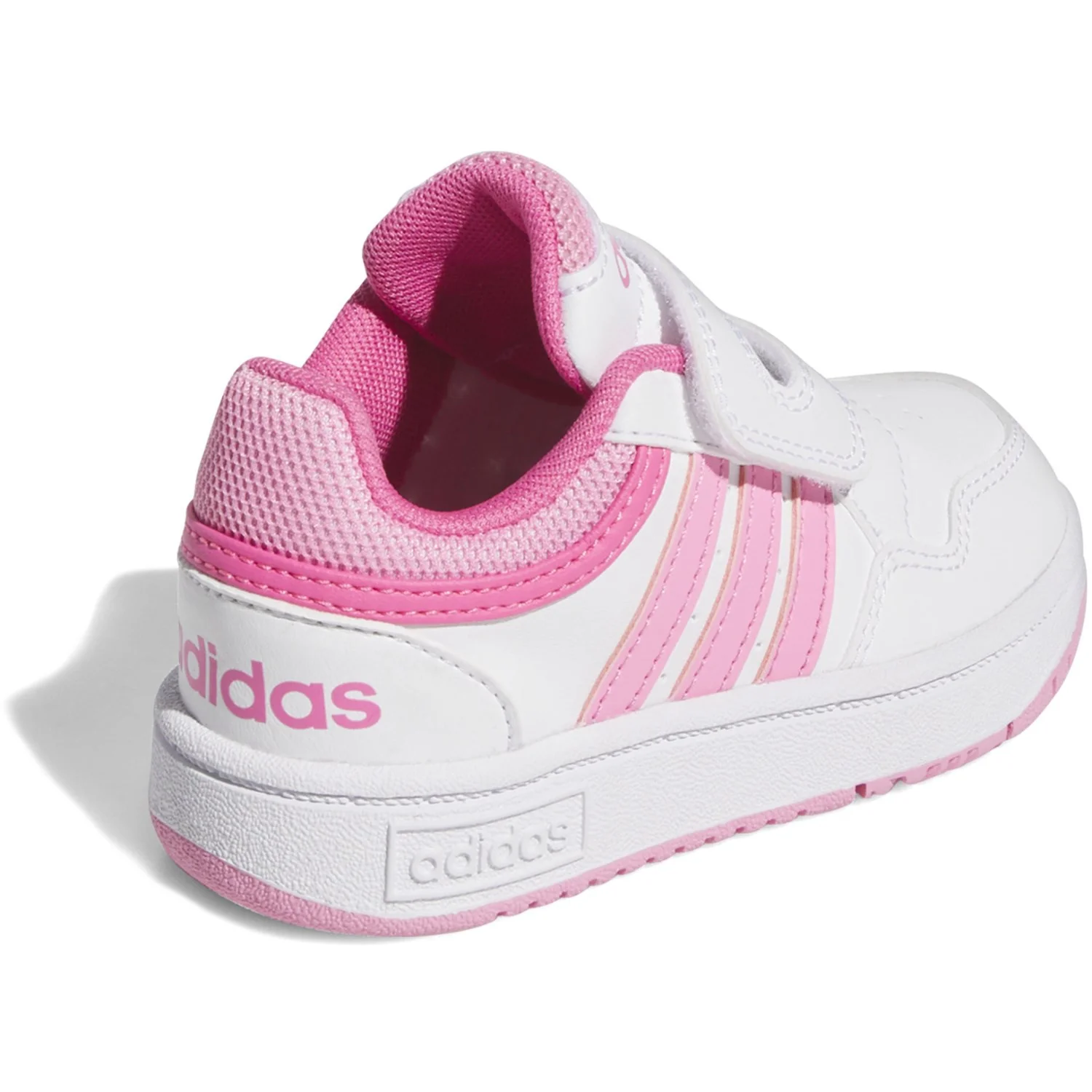 adidas Originals Ftwr White/Bliss Pink/Pulse Magenta Hoops 3.0 Cf I Sneakers - Image 8