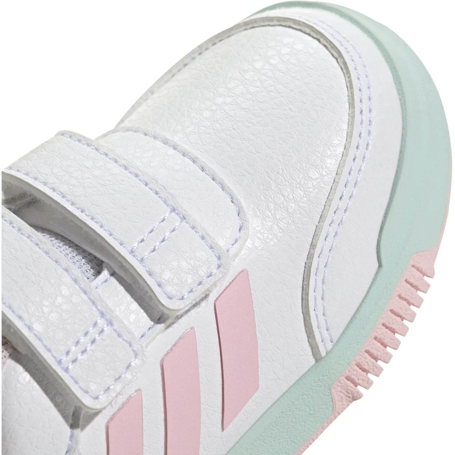 adidas Originals Ftwr White/Clear Pink/Semi Flash Aqua Tensaur Sport 2.0 Cf I Sneakers - Image 3