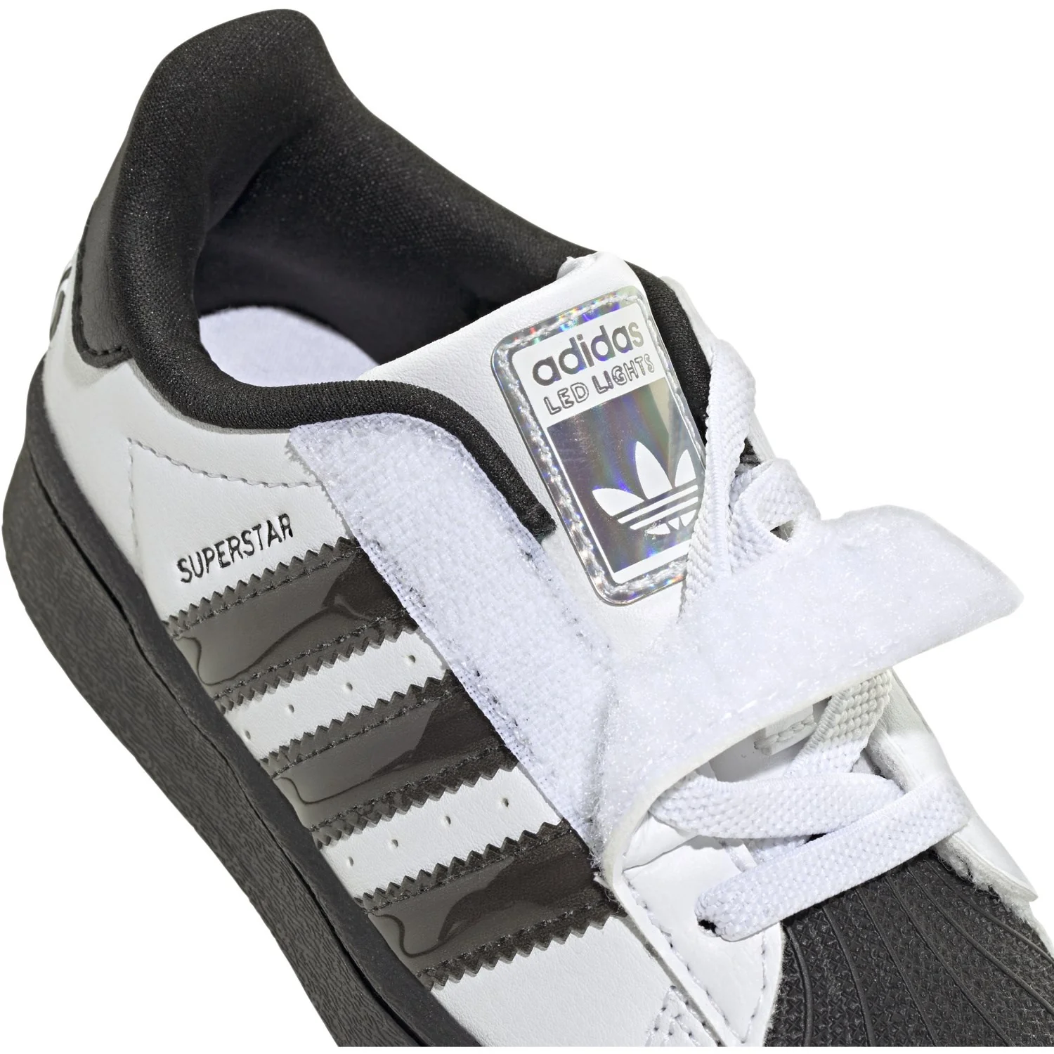 adidas Originals Ftwr White/Core Black/Ftwr White Superstar Led Lights Cf El I Sneakers - Image 3
