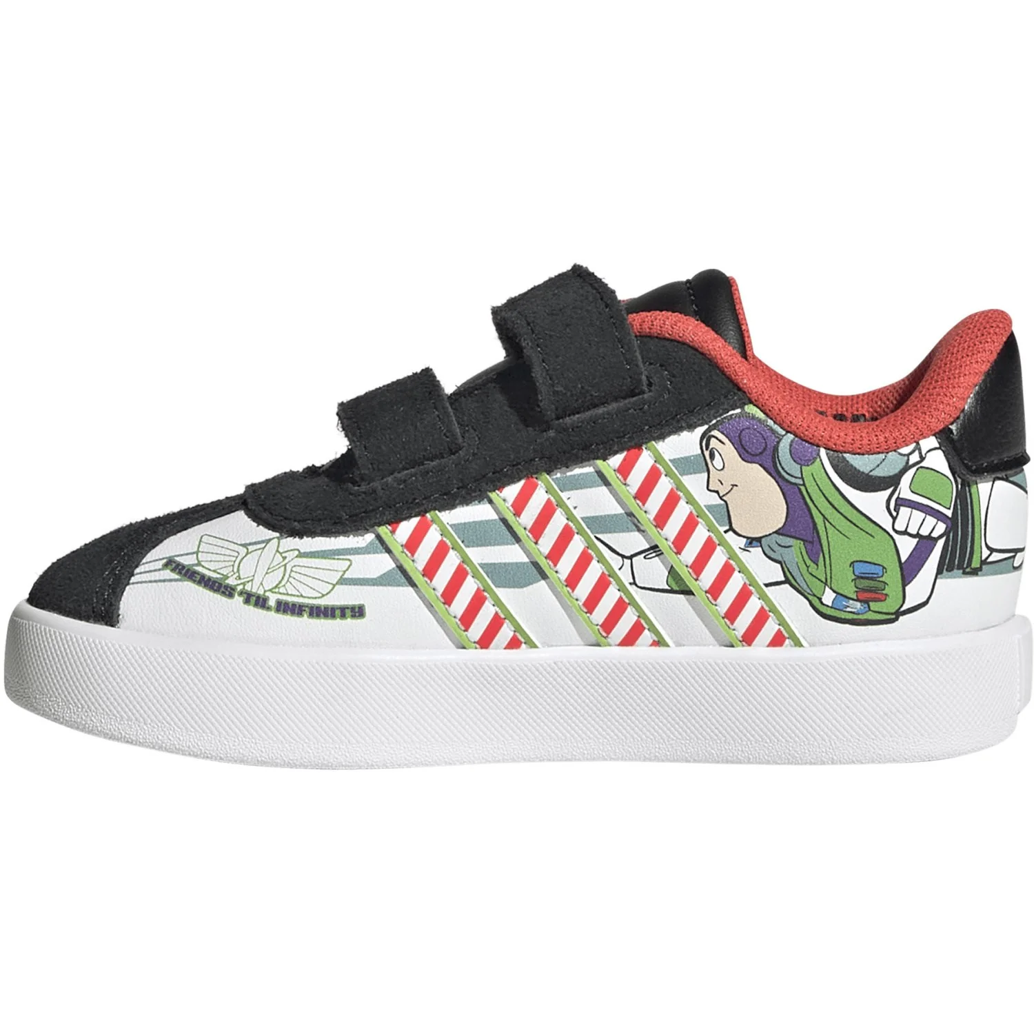 adidas Originals Ftwr White Ftwr White Core Black Vl Court Toy Story Cf I Sneakers - Image 2