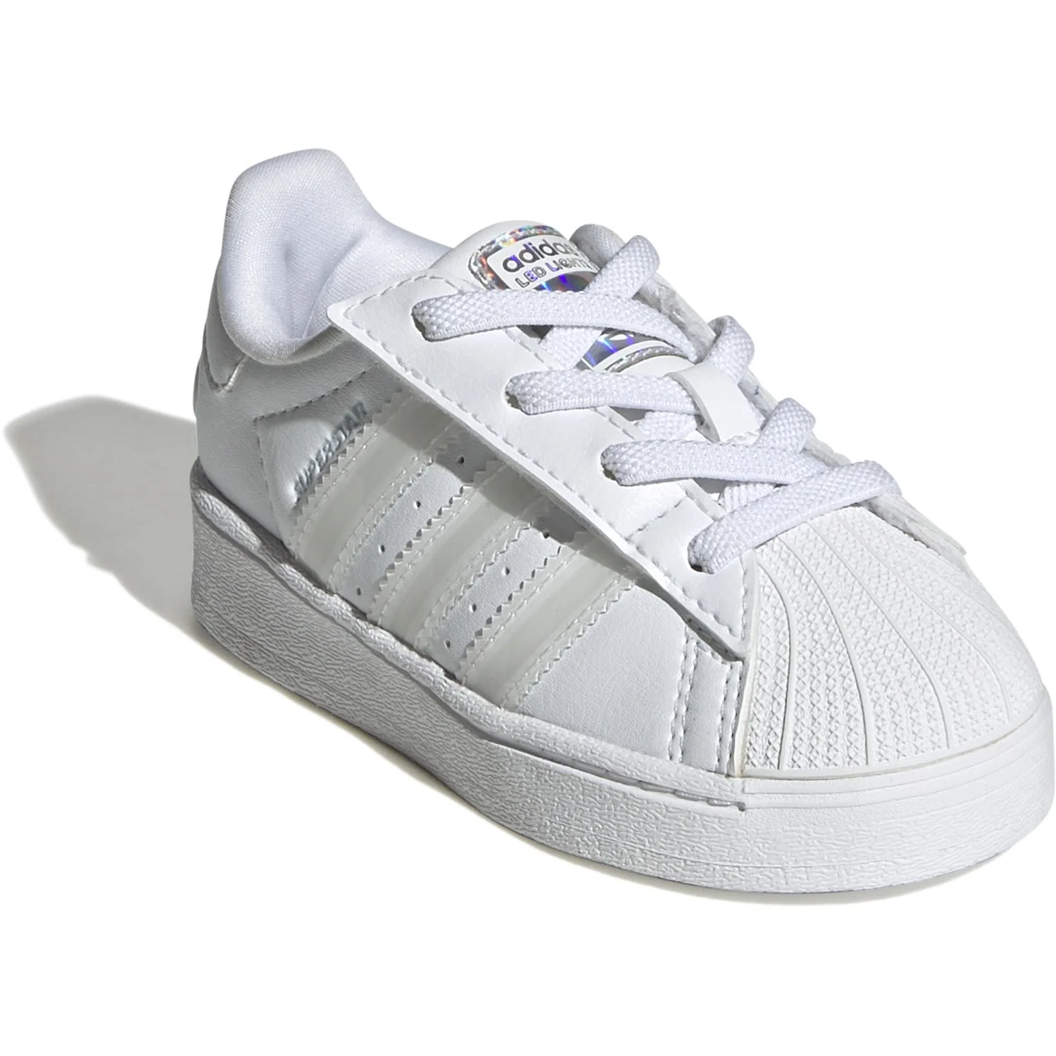 adidas Originals Ftwr White/Ftwr White/Ftwr White Superstar Led Lights Cf El I Sneakers - Image 2