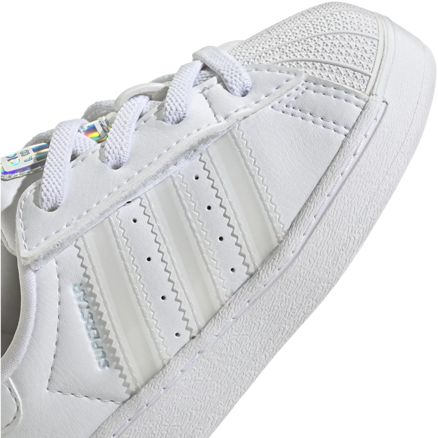 adidas Originals Ftwr White/Ftwr White/Ftwr White Superstar Led Lights Cf El I Sneakers - Image 5