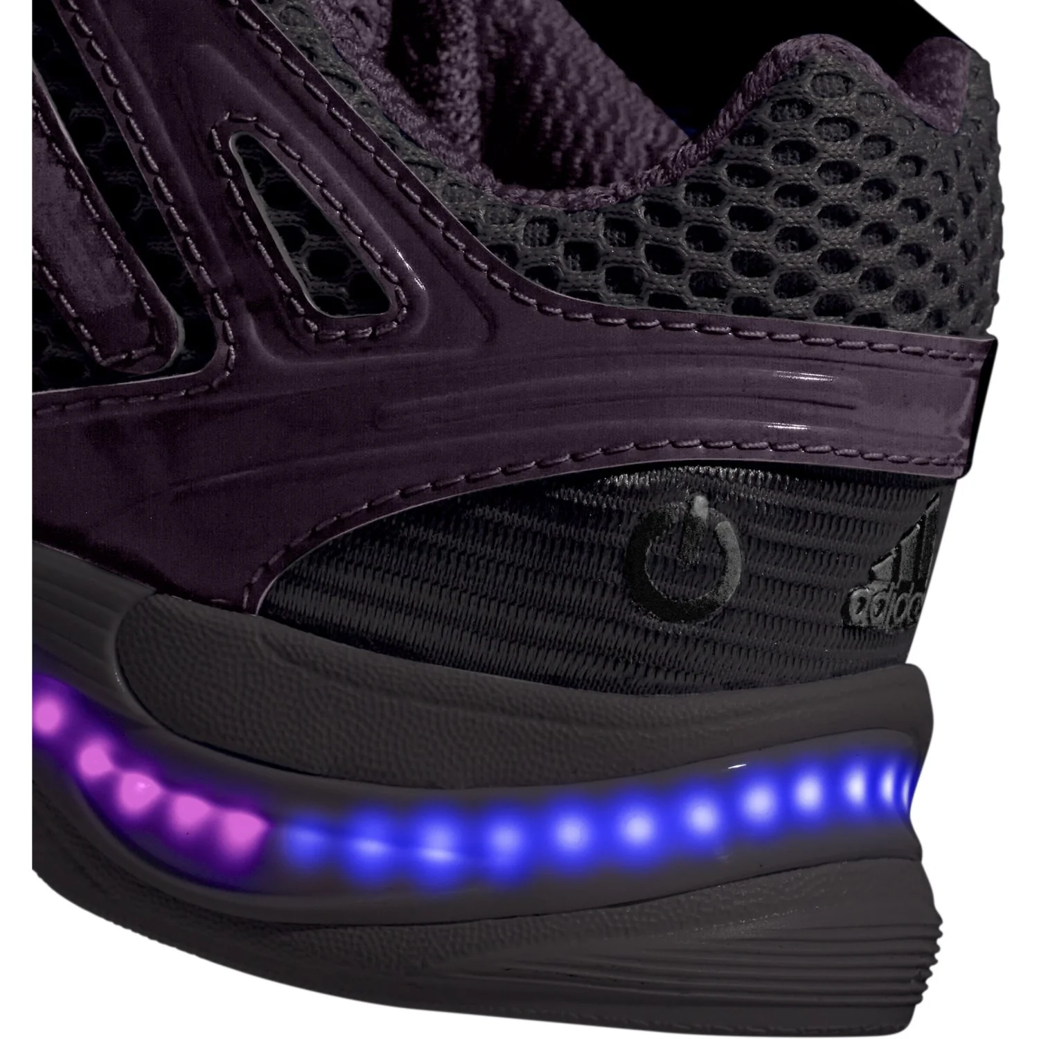 adidas Originals Ftwr White Ice Lavender Bliss Pink Adistar Control 5 Led El C Sneakers - Image 5