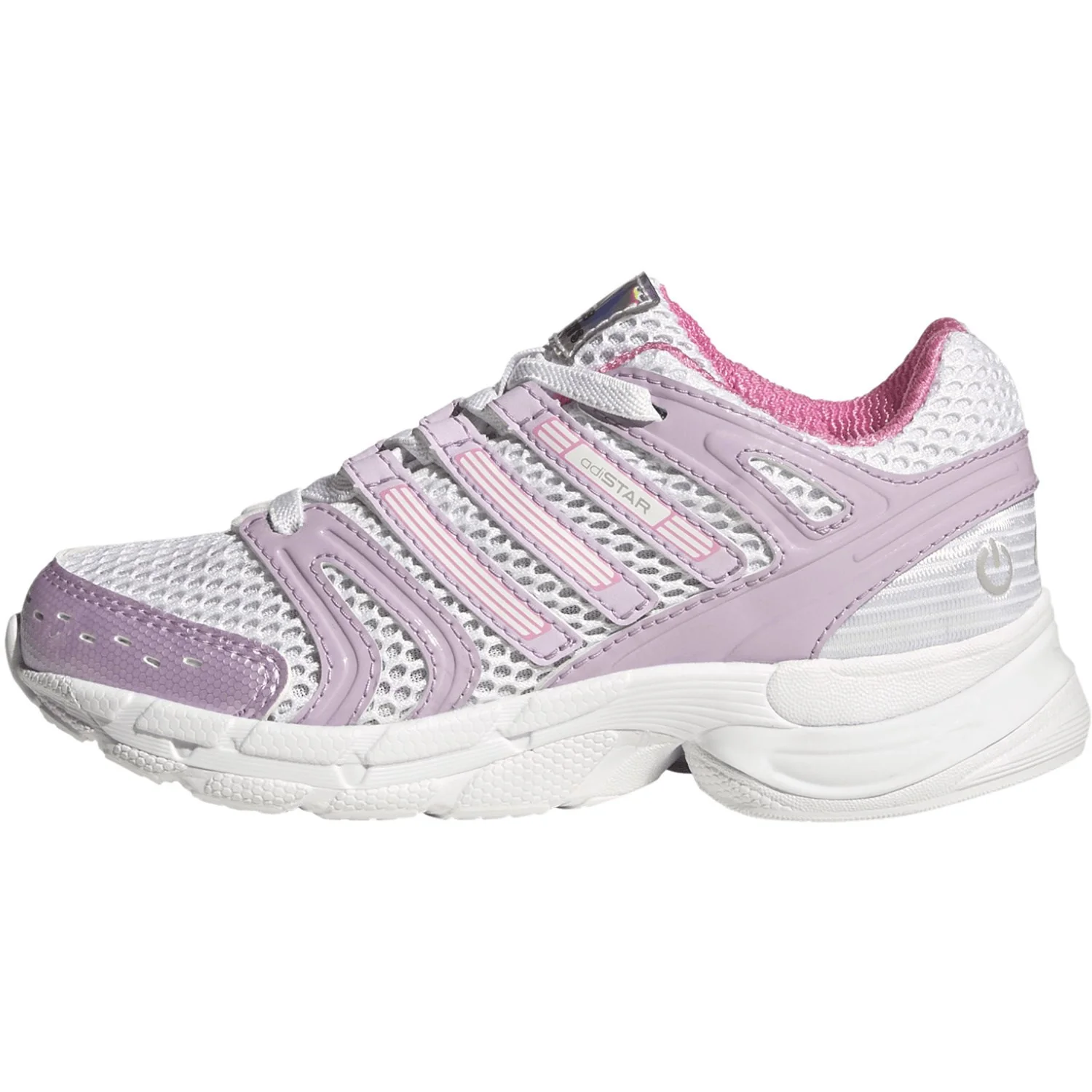 adidas Originals Ftwr White Ice Lavender Bliss Pink Adistar Control 5 Led El C Sneakers - Image 7