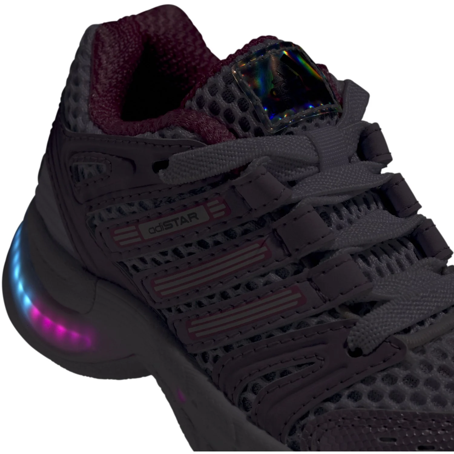 adidas Originals Ftwr White Ice Lavender Bliss Pink Adistar Control 5 Led El I Sneakers - Image 5
