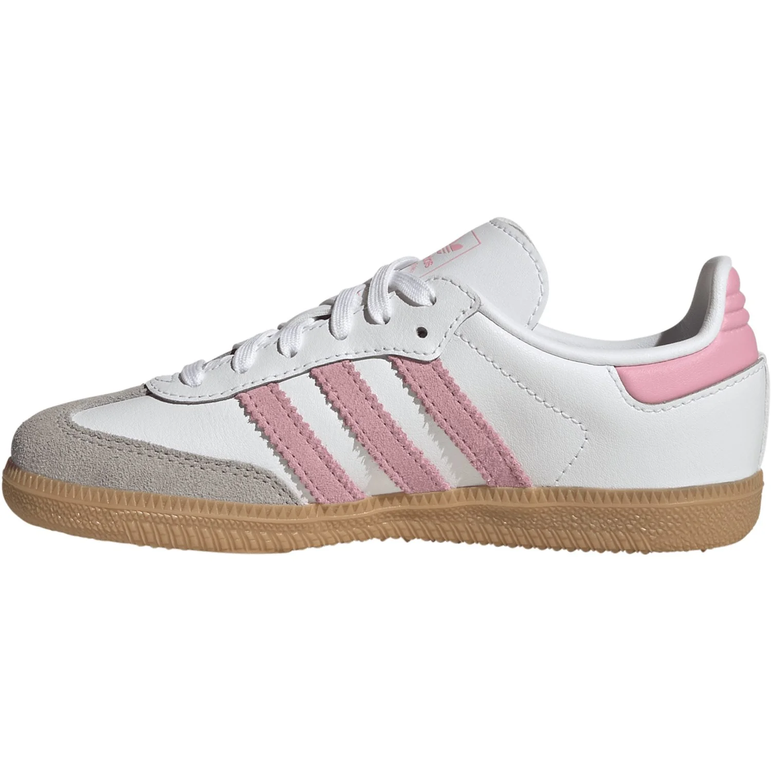 adidas Originals Ftwr White/Light Pink/Gum 3 Samba Og C Sneakers - Image 7