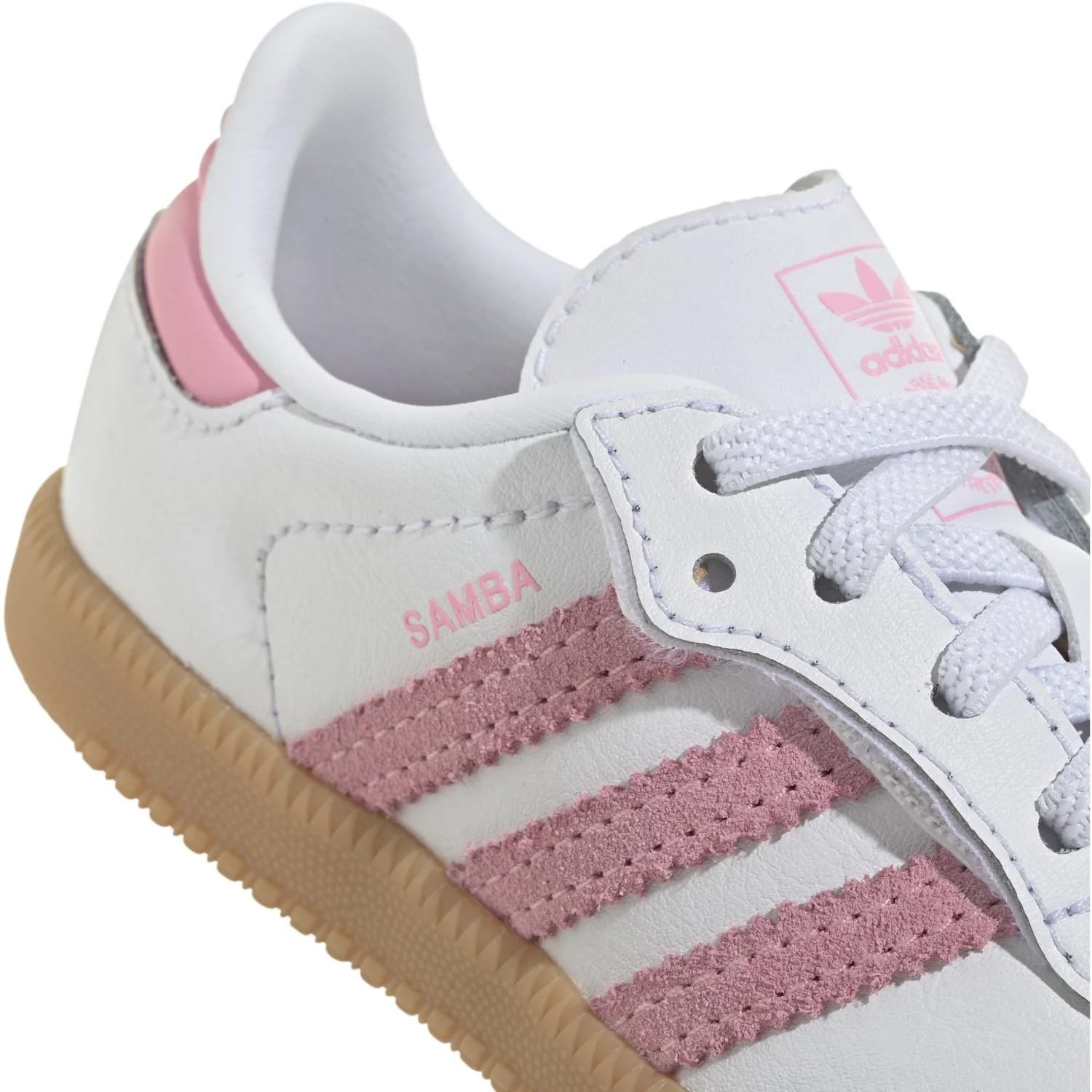 adidas Originals Ftwr White/Light Pink/Gum 3 Samba Og Cf El I Sneakers - Image 3