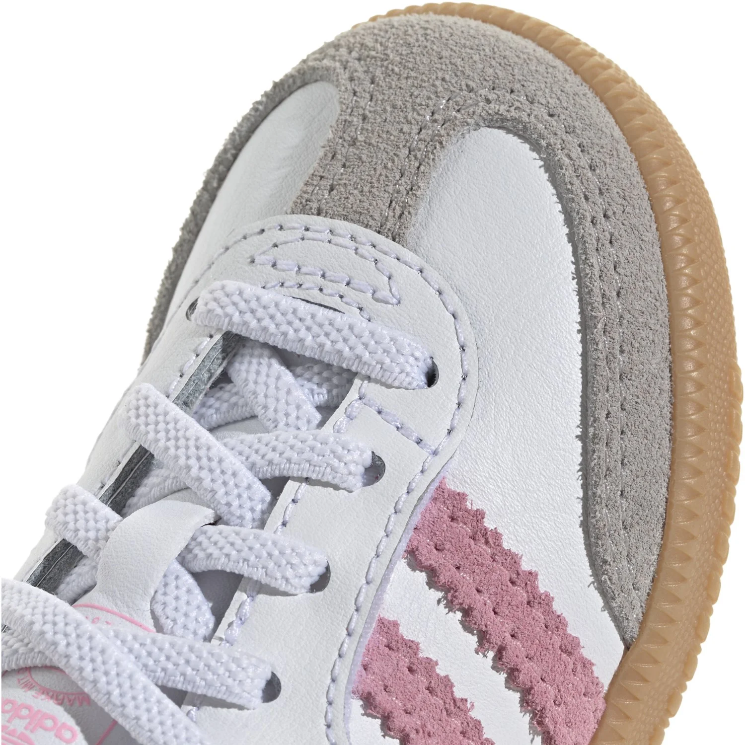 adidas Originals Ftwr White/Light Pink/Gum 3 Samba Og Cf El I Sneakers - Image 5