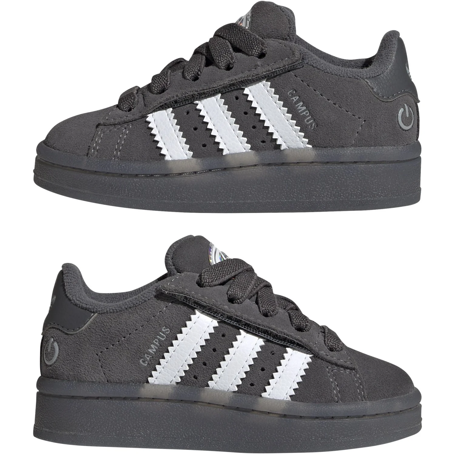 adidas Originals Grey Five/Ftwr White/Grey Two Campus 00S Led Lights Cf El I Sneakers - Image 7