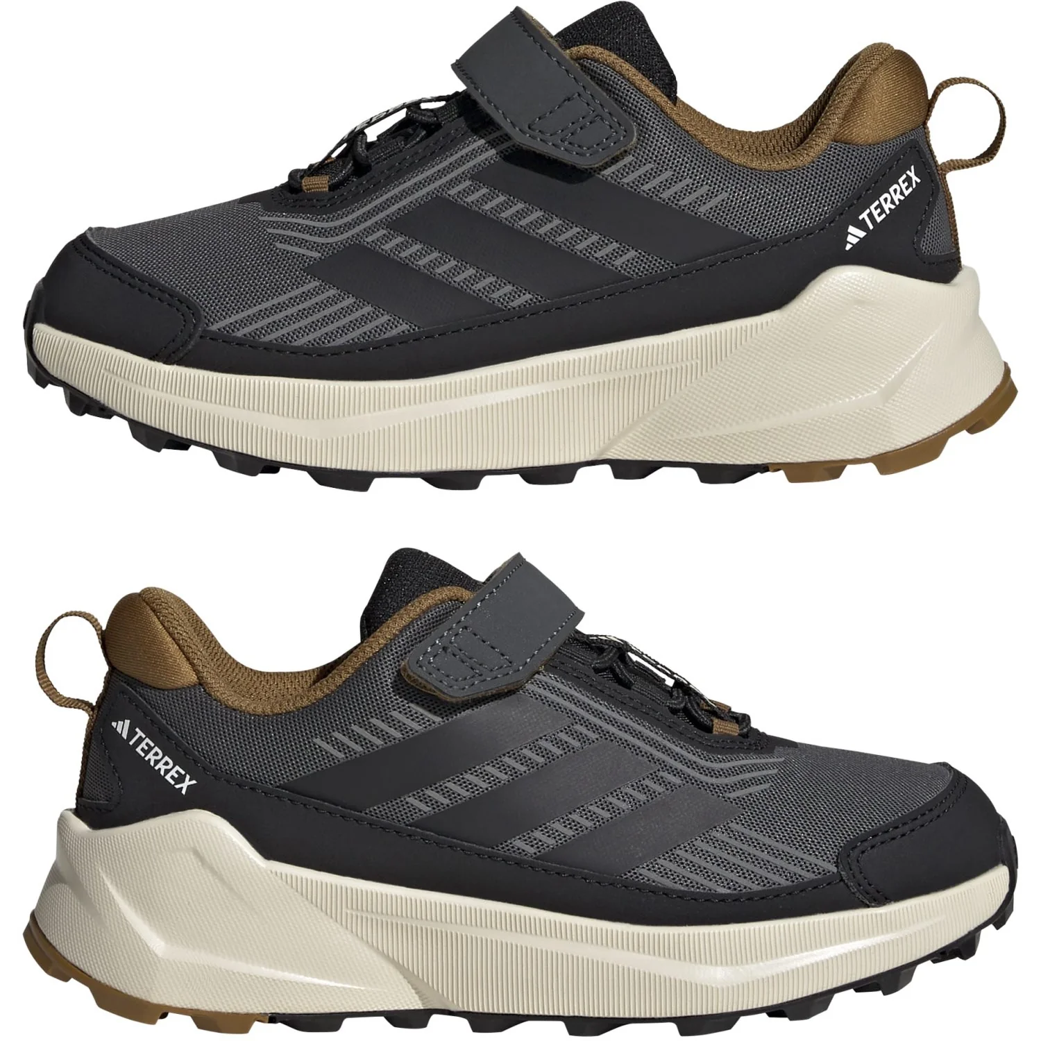 adidas Originals Grey Six/Core Black/Bronze Strata Terrex Trailmaker 2 Cf K Shoe - Image 5