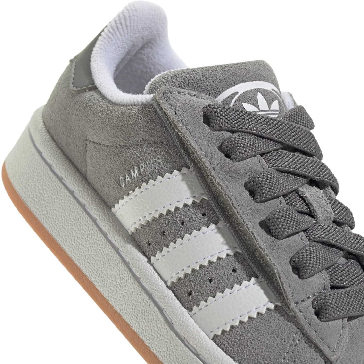 adidas Originals Grey Three/Ftwr White/Ftwr White Campus 00S Cf El C Sneakers - Image 3