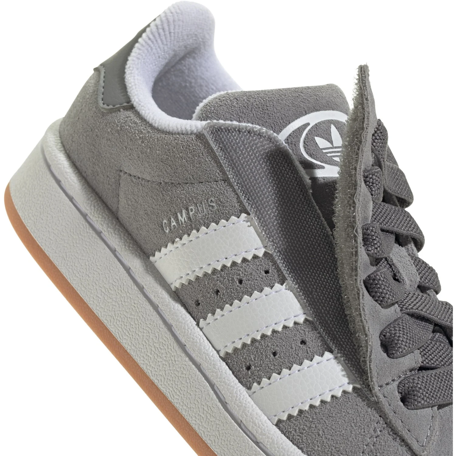 adidas Originals Grey Three/Ftwr White/Ftwr White Campus 00S Cf El C Sneakers - Image 4