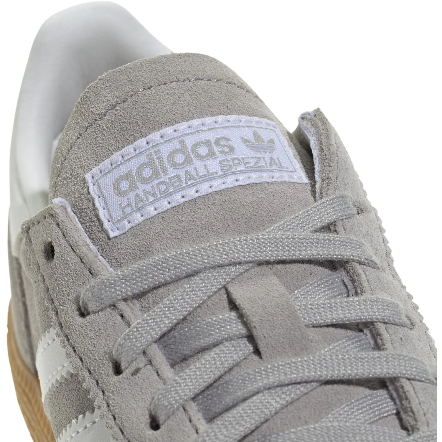 adidas Originals Grey Two/Ftwr White/Gum 3 Handball Spezial C Sneakers - Image 4