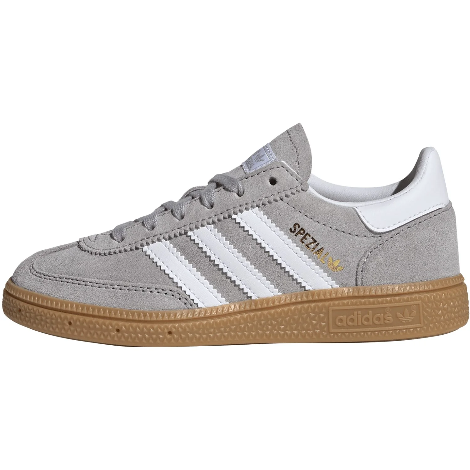adidas Originals Grey Two/Ftwr White/Gum 3 Handball Spezial C Sneakers - Image 6