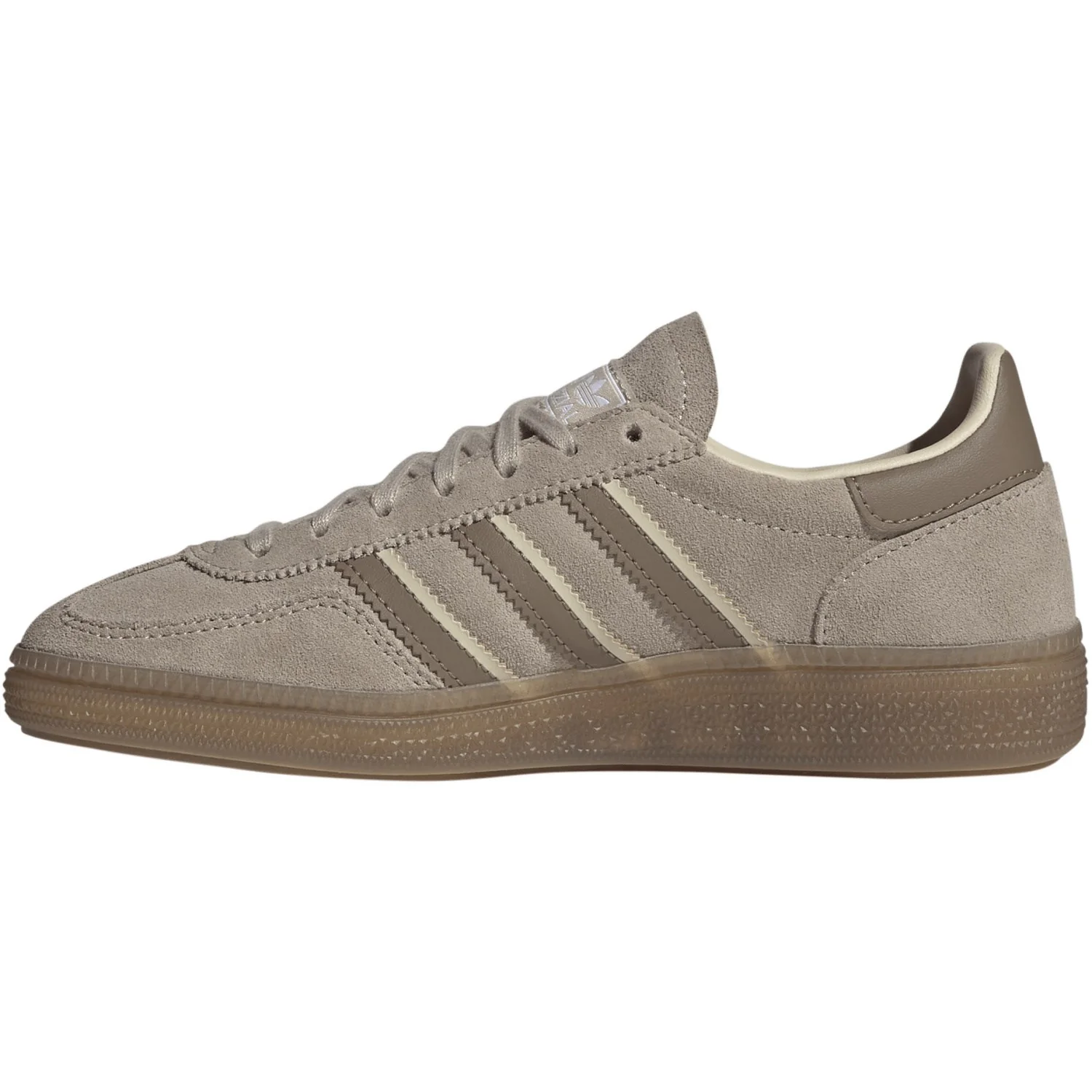 adidas Originals Khaki Three Khaki Six Gum5 Handball Spezial J Sneakers - Image 8