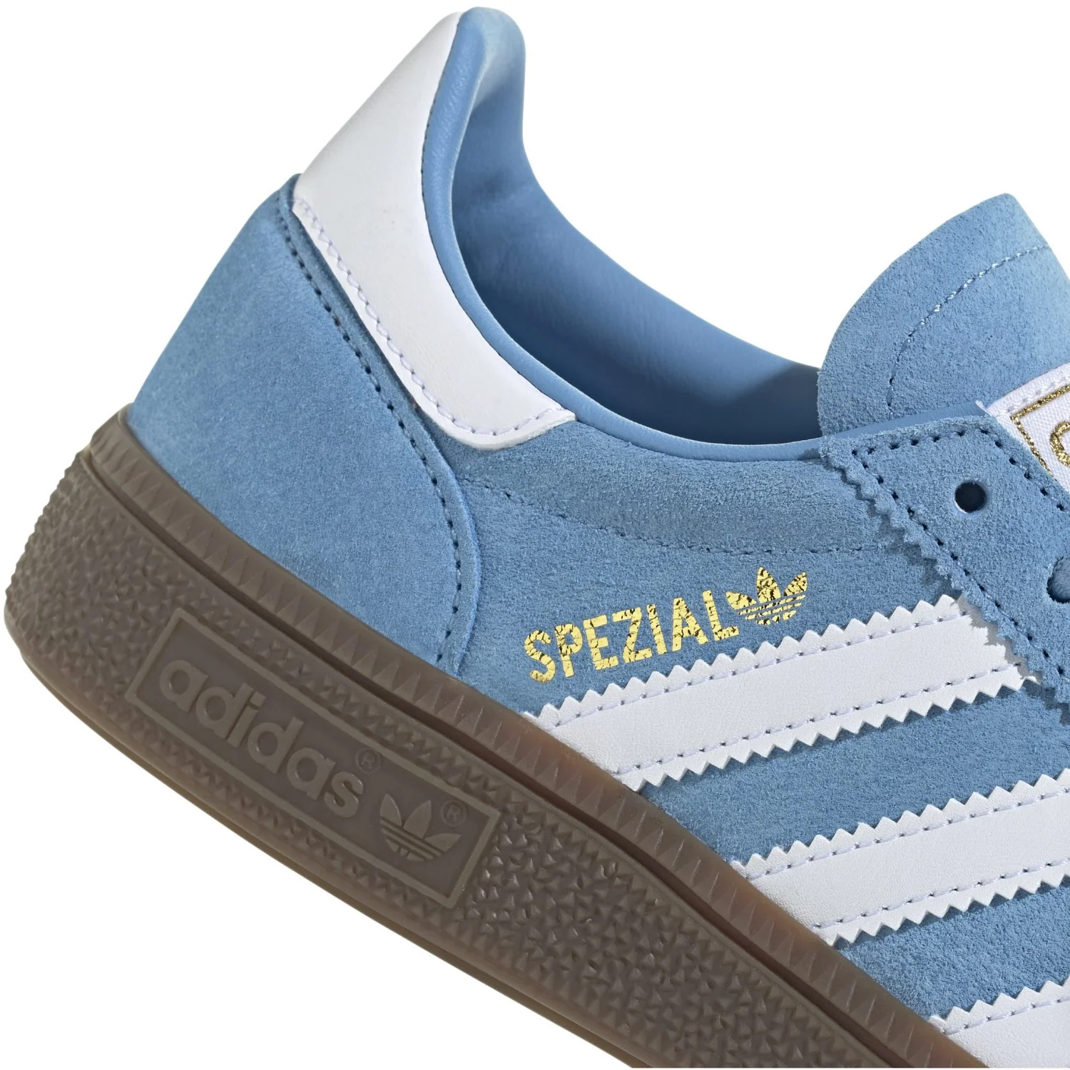 adidas Originals Light Blue/Ftwr White/Gum5 Handball Spezial J Sneakers - Image 4