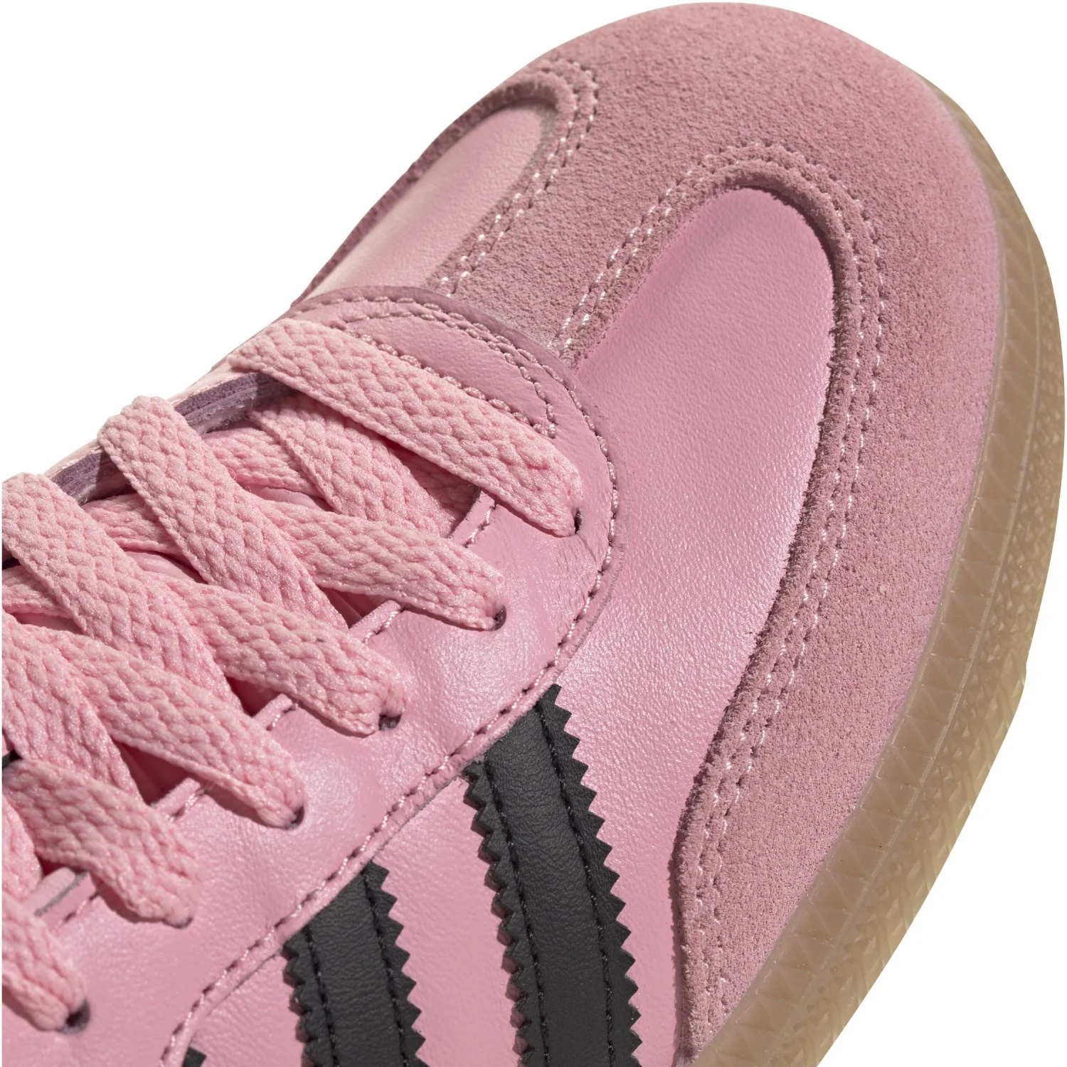 adidas Originals Light Pink/Core Black/Gum4 Samba Messi J Sneakers - Image 3