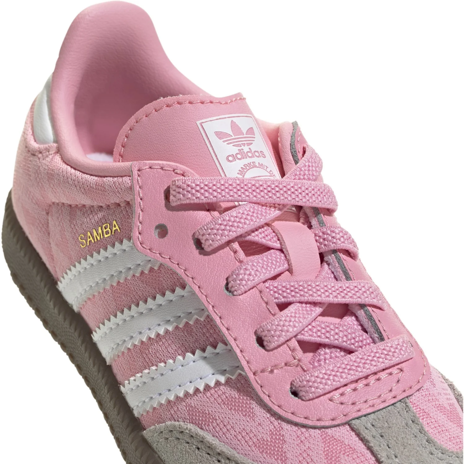 adidas Originals Light Pink/Ftwr White/Gum5 Samba Og Cf El I Sneakers - Image 4