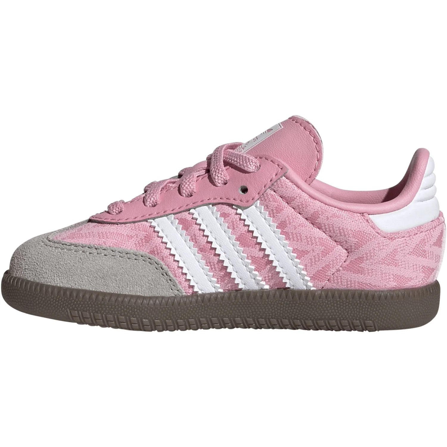 adidas Originals Light Pink/Ftwr White/Gum5 Samba Og Cf El I Sneakers - Image 7