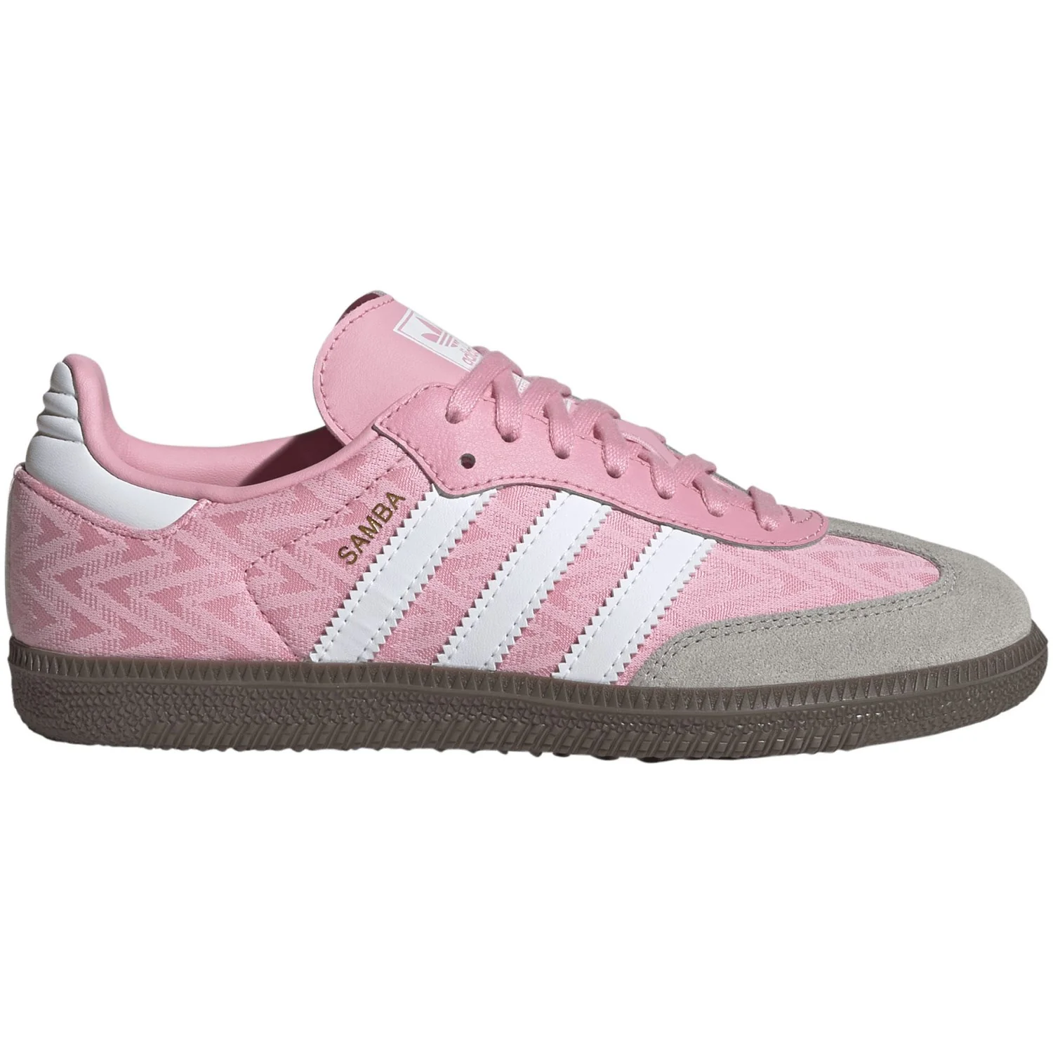 adidas Originals Light Pink/Ftwr White/Gum5 Samba Og J Sneakers