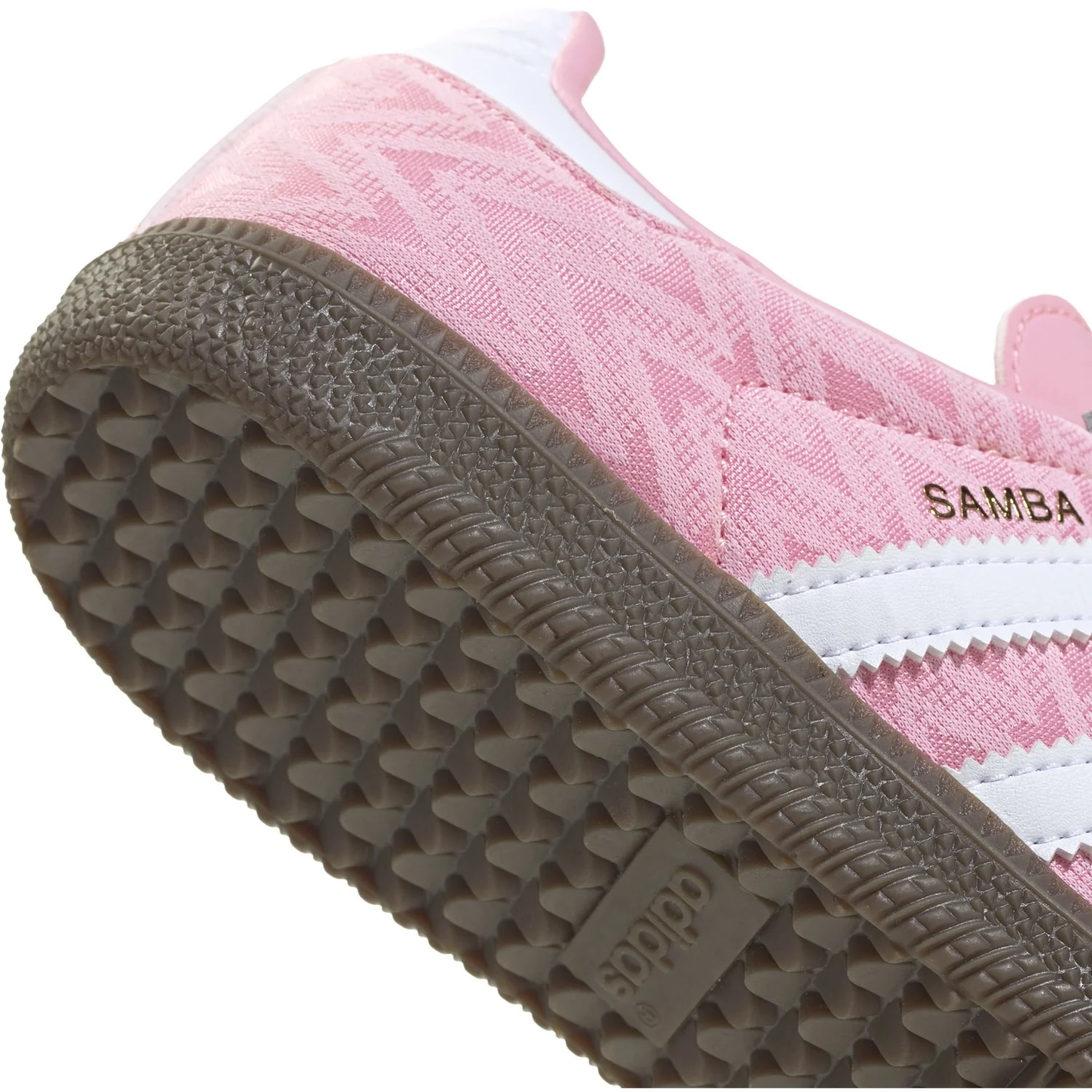 adidas Originals Light Pink/Ftwr White/Gum5 Samba Og J Sneakers - Image 4