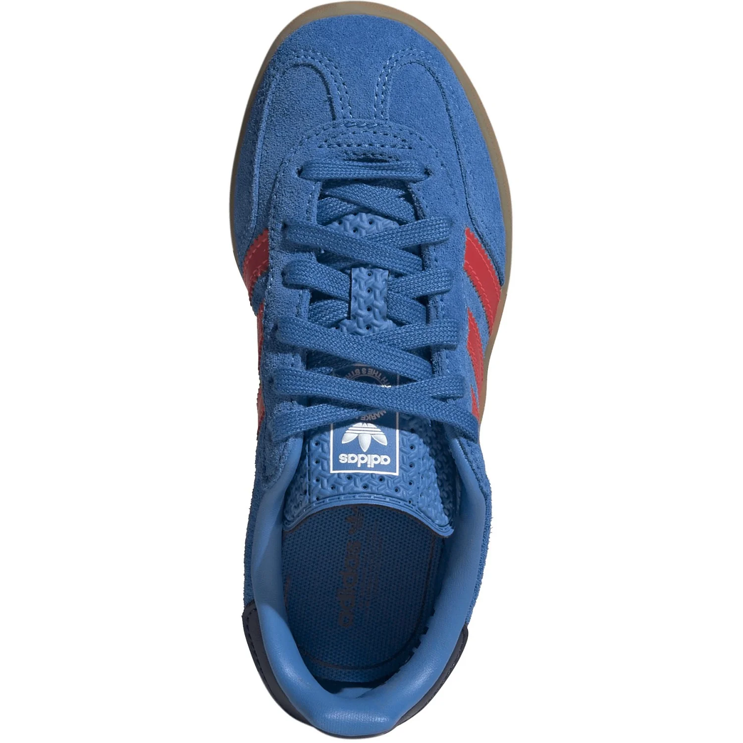 adidas Originals Lucid Ray Blue/Lucid Red/Gum 2 Gazelle Indoor C Sneakers - Image 8