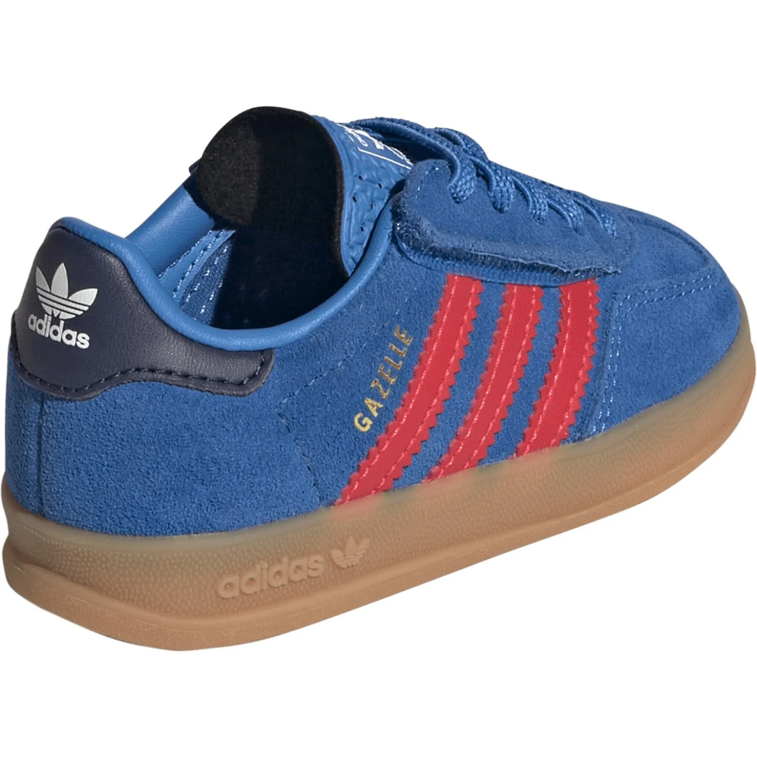 adidas Originals Lucid Ray Blue/Lucid Red/Gum 2 Gazelle Indoor Cf El I Sneakers - Image 8