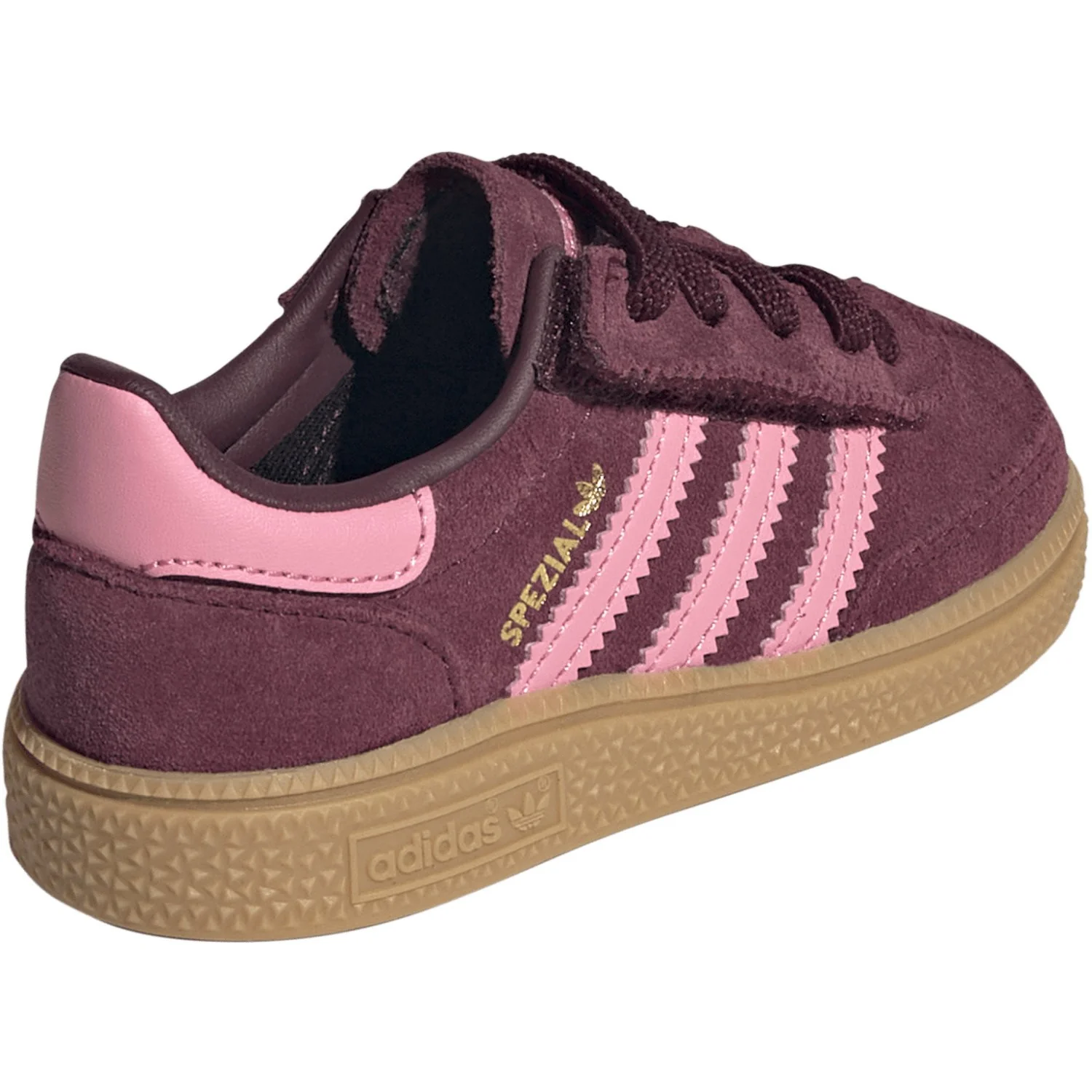 adidas Originals Maroon Bliss Pink Gum 3 Handball Spezial Cf El I Sneakers - Image 7