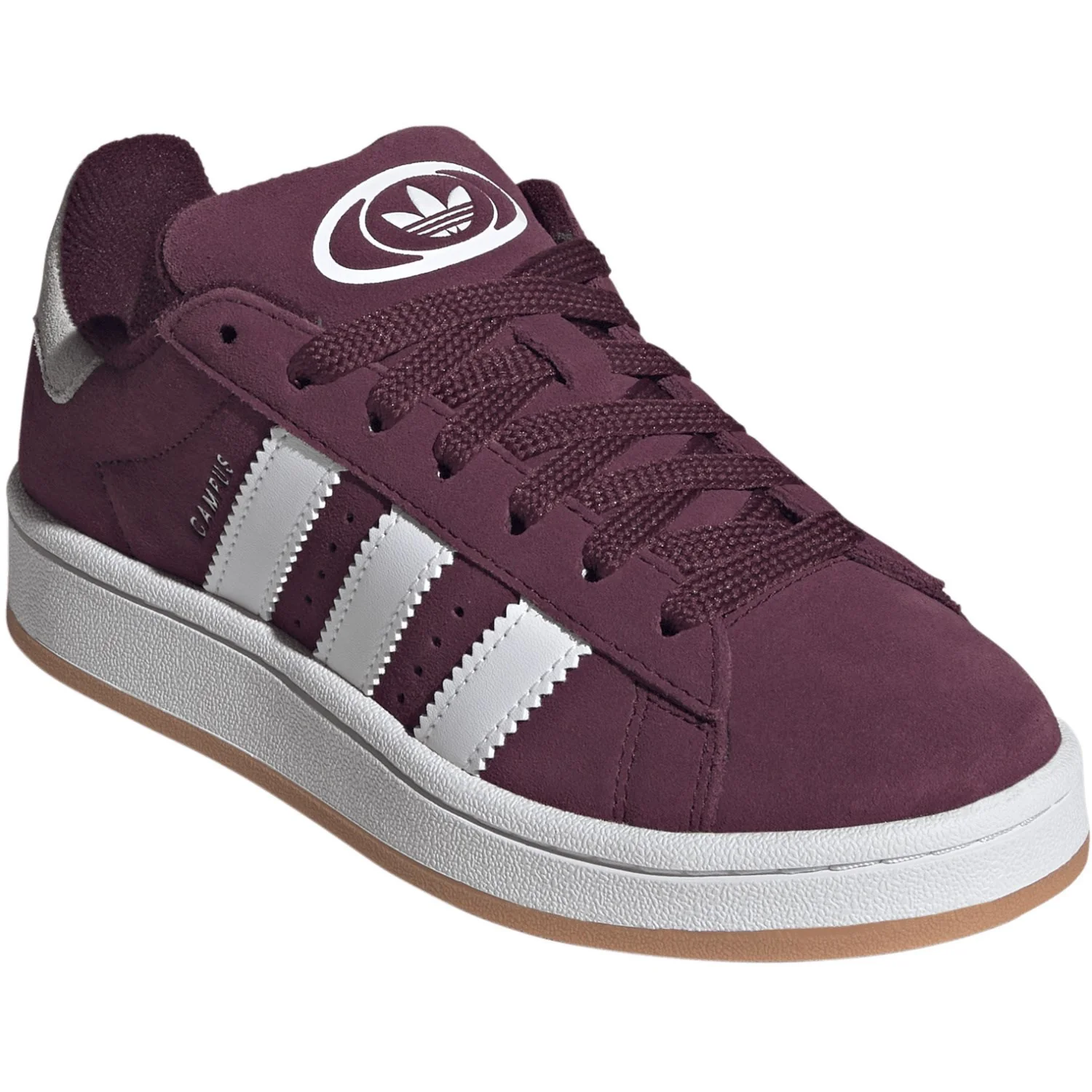 adidas Originals Maroon/Ftwr White/Gum 2 Campus 00S J Sneakers - Image 2
