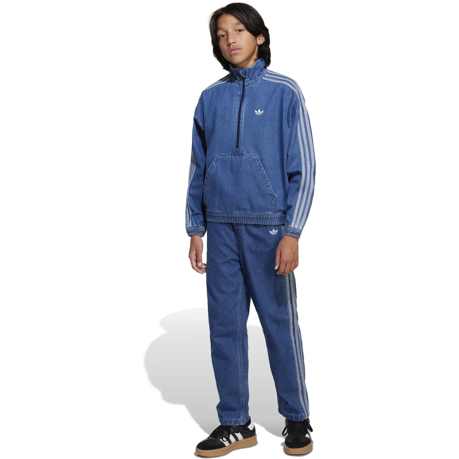 adidas Originals Medium Blue Denim Jacket - Image 6