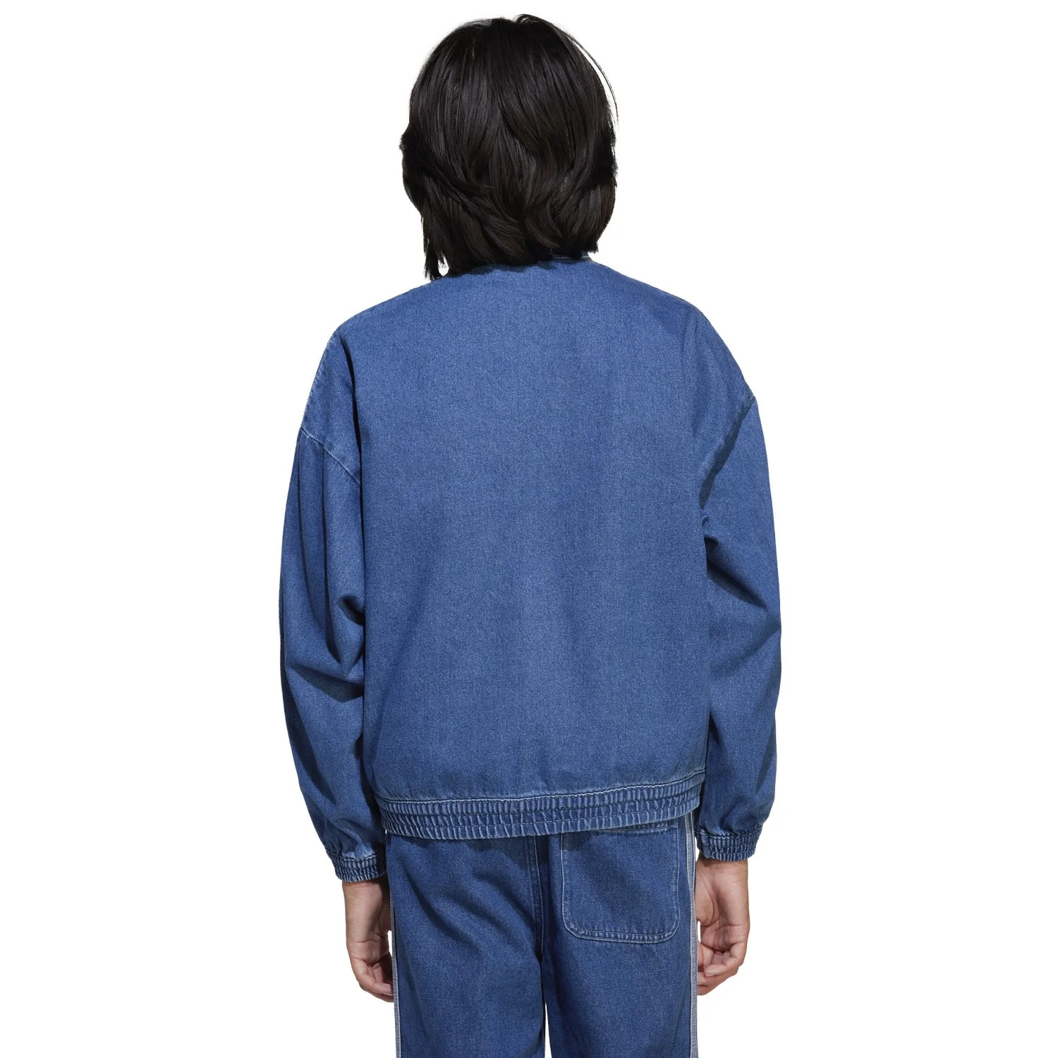 adidas Originals Medium Blue Denim Jacket - Image 8