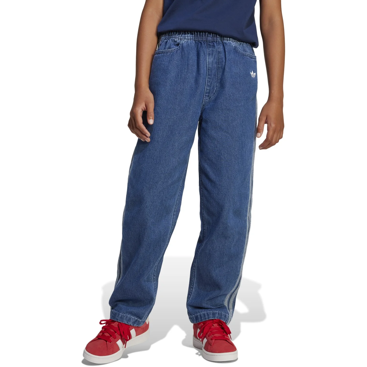 adidas Originals Medium Blue Denim Pants - Image 4