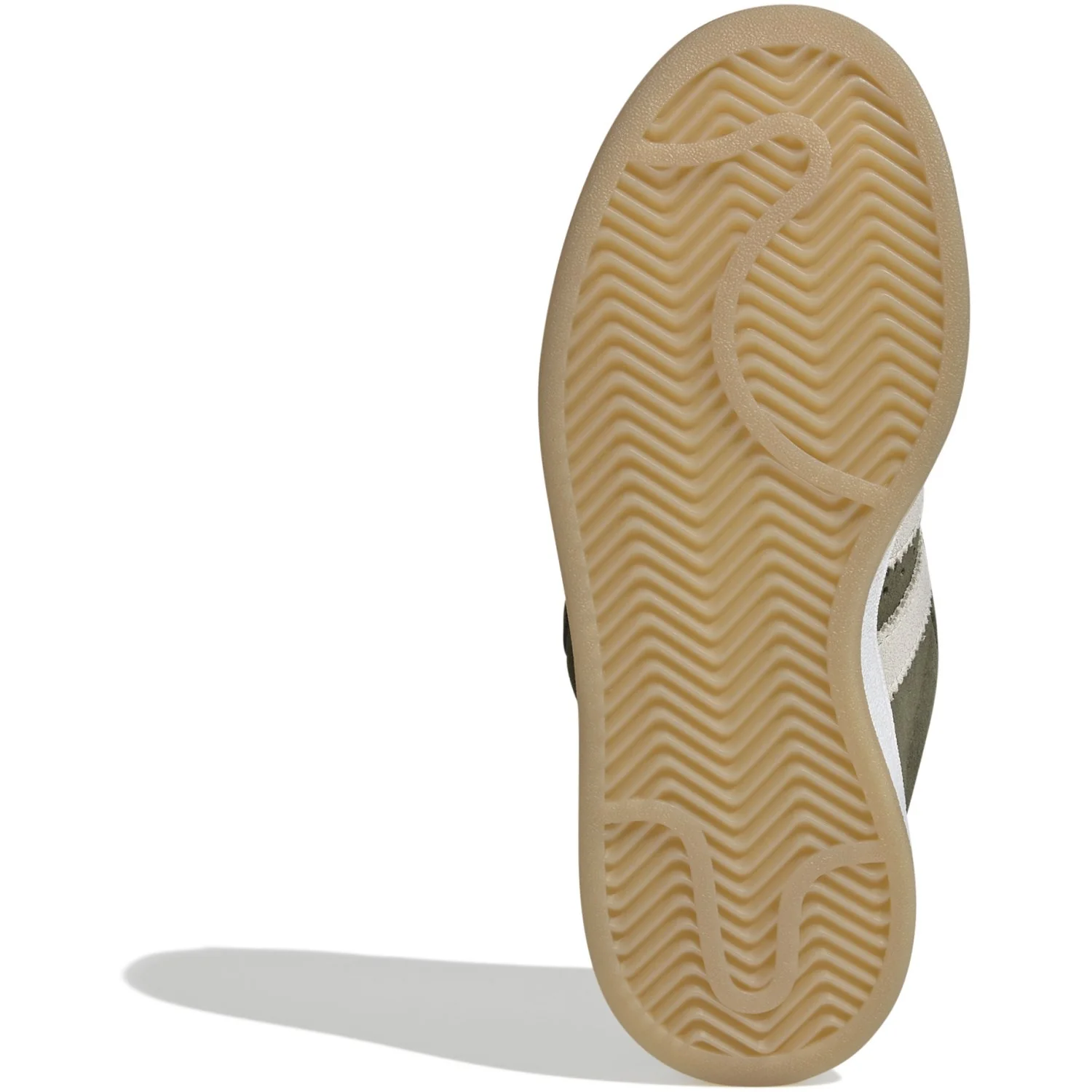 adidas Originals Medium Dark Khaki/Off White/Ftwr White Campus 00S J Sneakers - Image 8