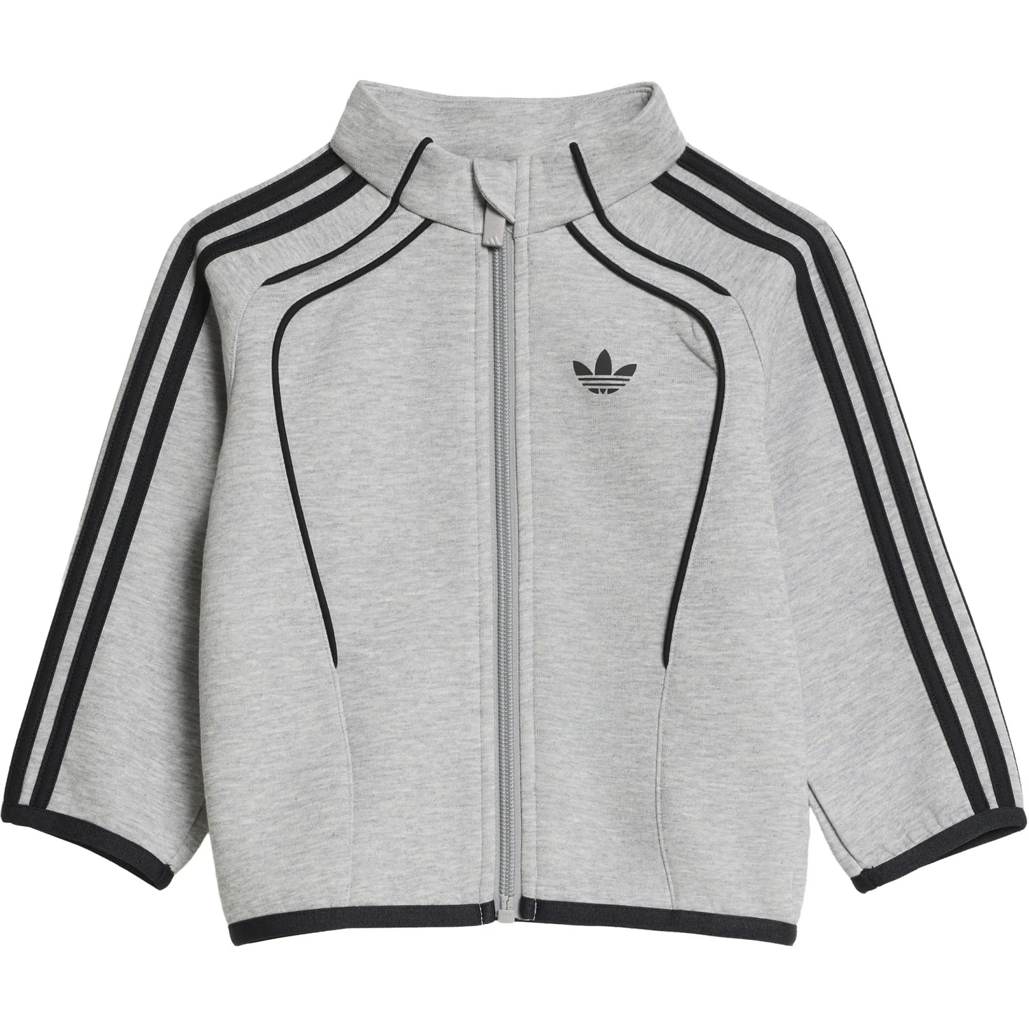 adidas Originals Medium Grey Heather Spacer Tracksuit - Image 2
