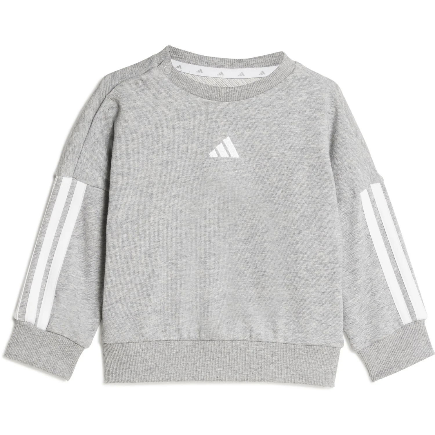 adidas Originals Medium Grey Heather/White I 3S Ft Jog 240 Sweat Set - Image 2